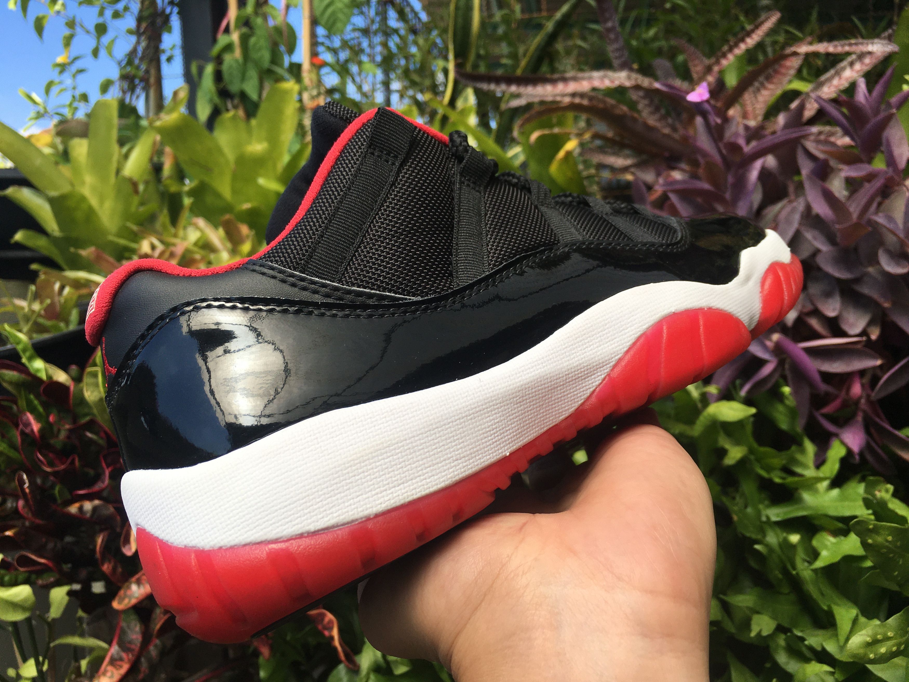 Jordan Brand × Nike 🔥 Nike Air Jordan 11 Retro Low Bred 2015 Size US 10.5 / EU 43-44 - 23 Thumbnail