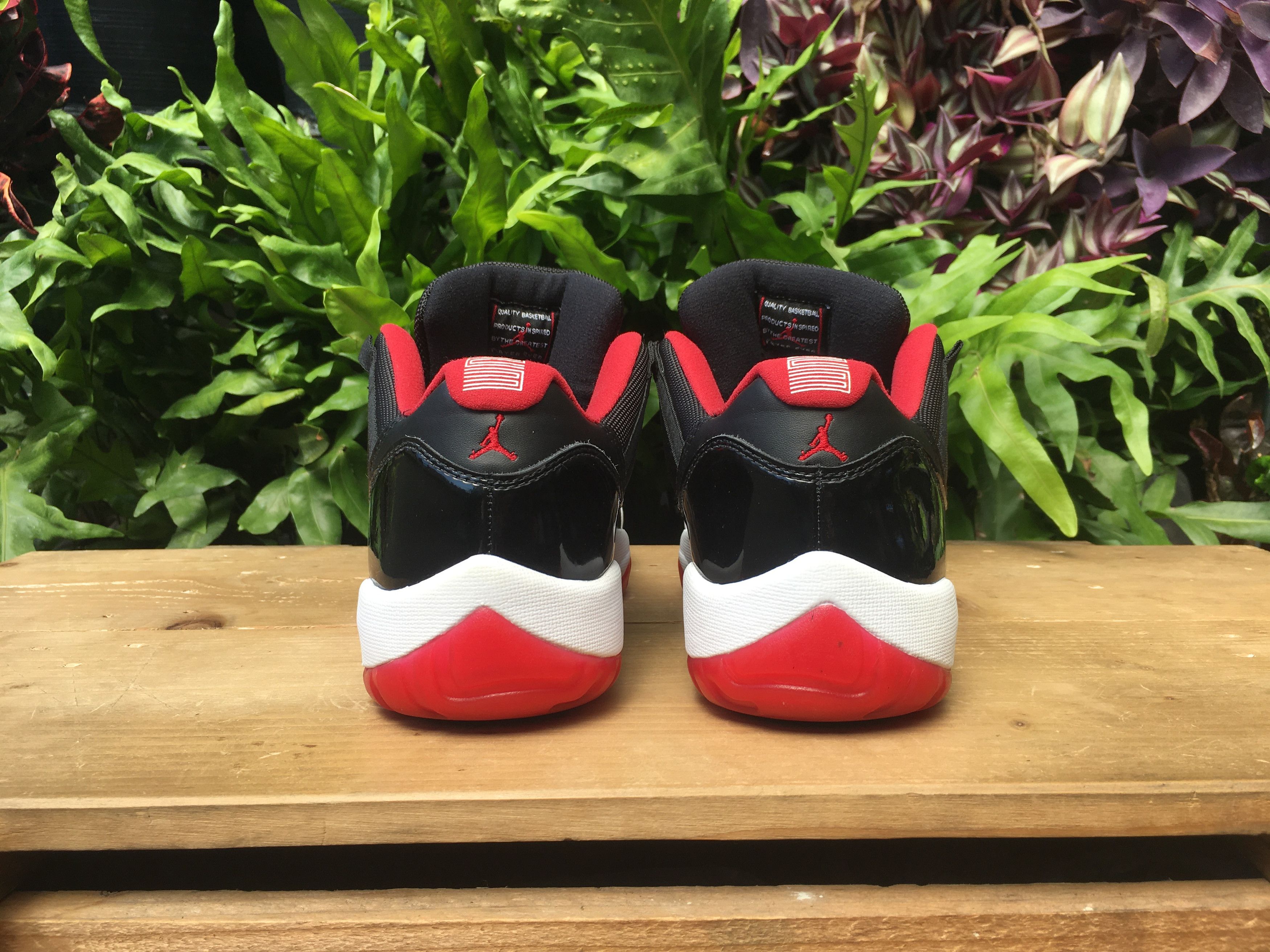 Jordan Brand × Nike 🔥 Nike Air Jordan 11 Retro Low Bred 2015 Size US 10.5 / EU 43-44 - 14 Thumbnail