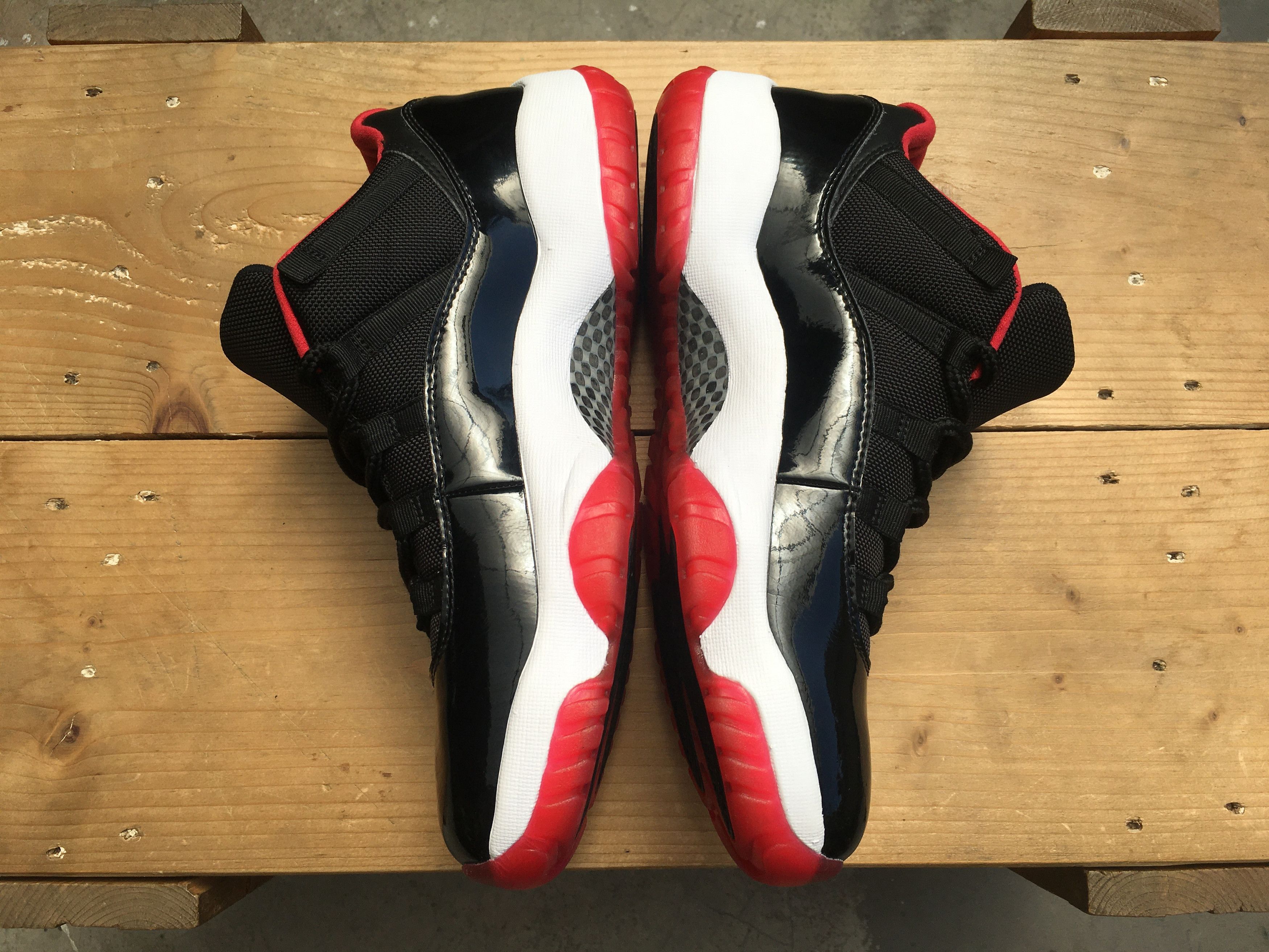 Jordan Brand × Nike 🔥 Nike Air Jordan 11 Retro Low Bred 2015 Size US 10.5 / EU 43-44 - 21 Thumbnail