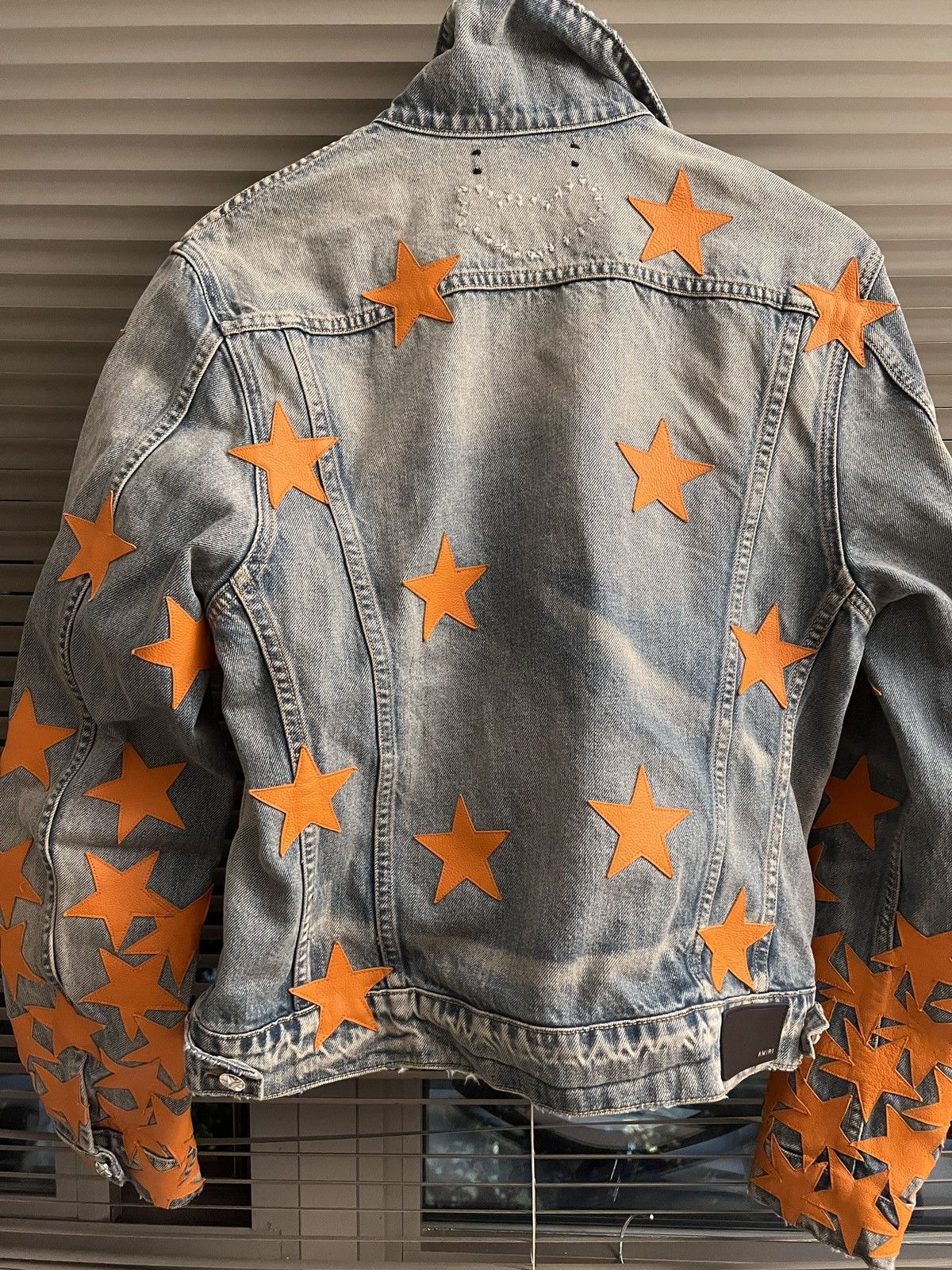 Amiri $2,490 AMIRI Chemist Leather Denim Trucker Jacket Medium Size US M / EU 48-50 / 2 - 5 Thumbnail