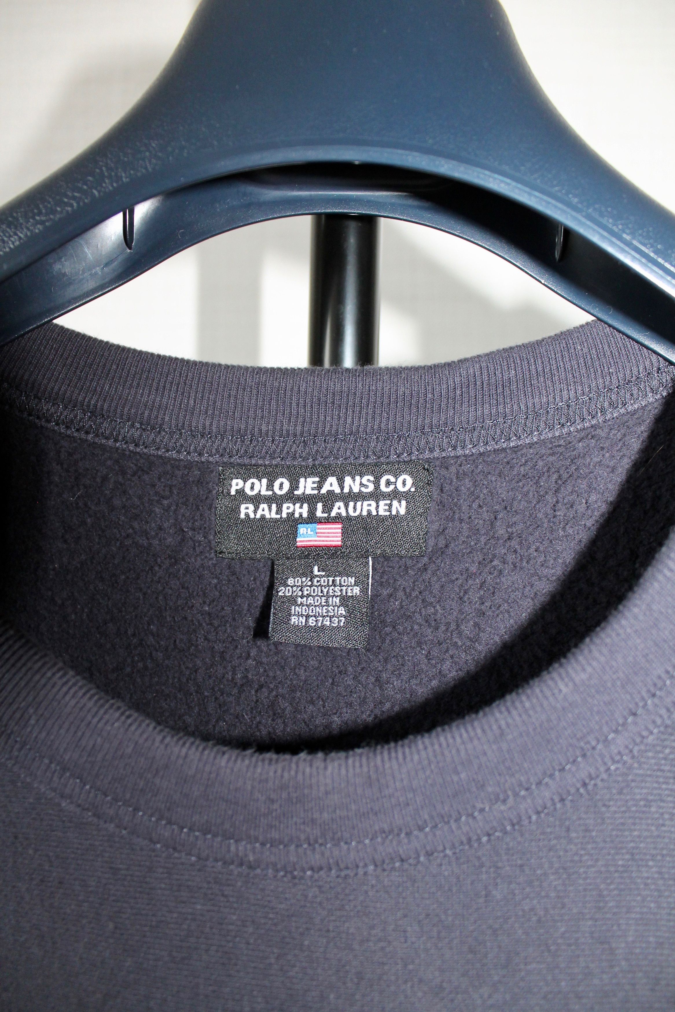 Polo Ralph Lauren Polo Jeans Ralph Lauren Sweatshirt Cotton Size US L / EU 52-54 / 3 - 3 Thumbnail