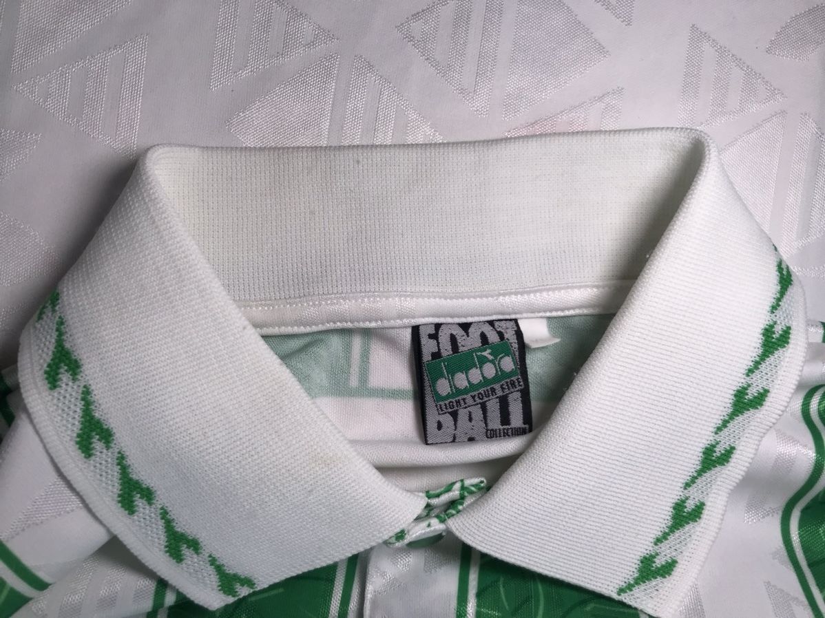 Diadora Vintage 90s Diadora SK Rapid Wien Soccer jersey Size US XL / EU 56 / 4 - 16 Thumbnail