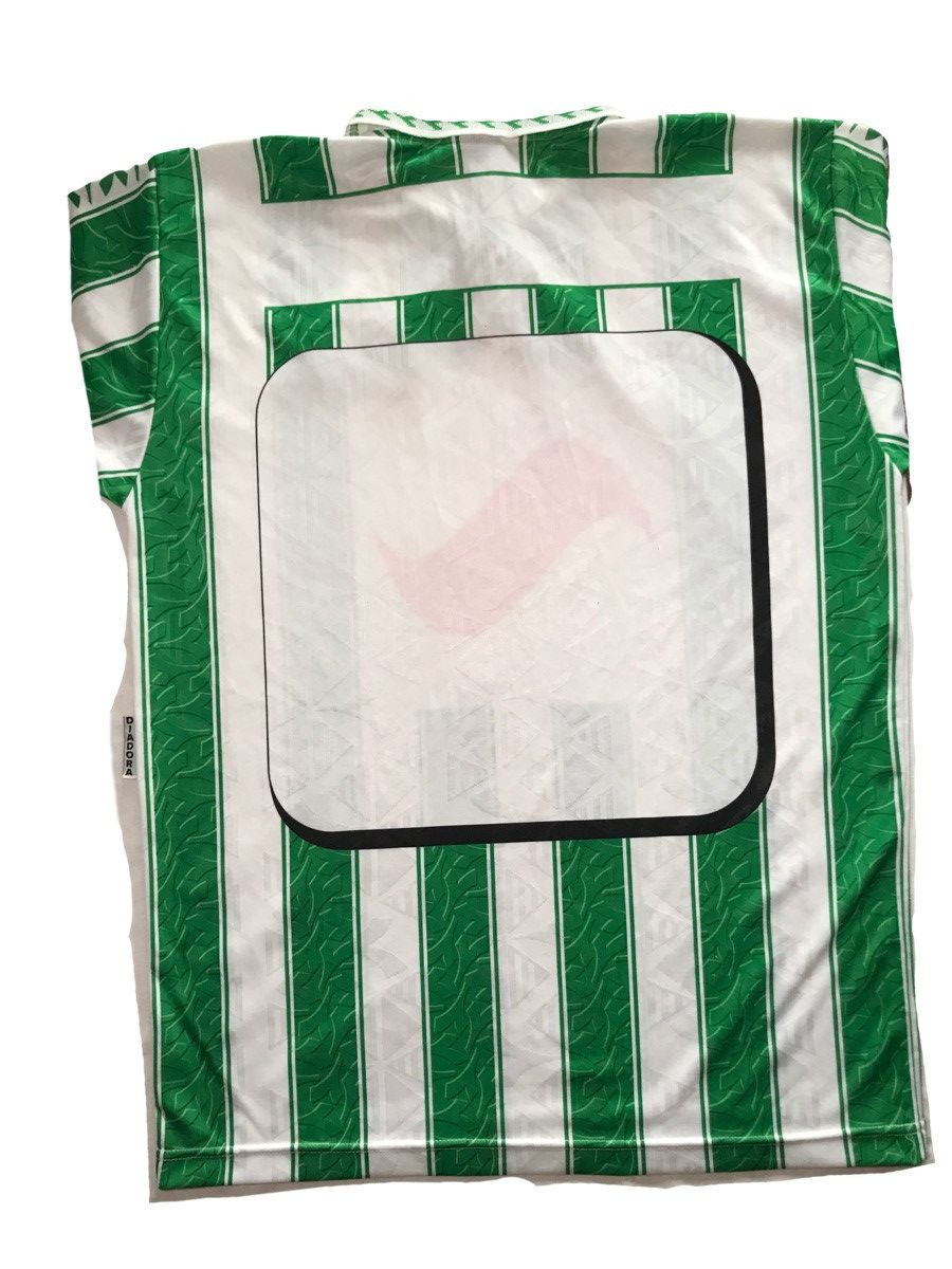 Diadora Vintage 90s Diadora SK Rapid Wien Soccer jersey Size US XL / EU 56 / 4 - 4 Thumbnail