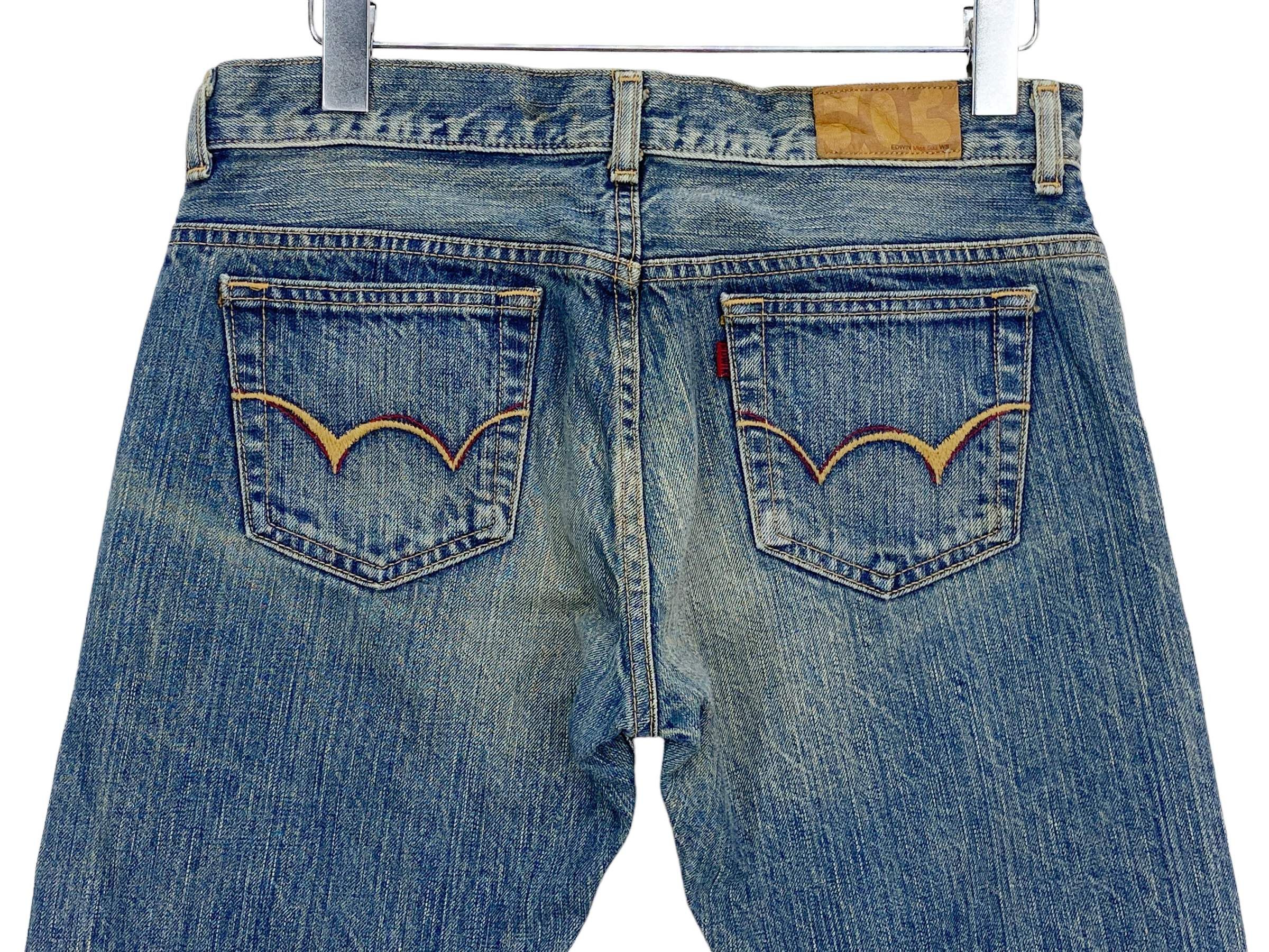 Edwin EDWIN Miss Flare Jeans – Vintage Japanese Denim Size 30" / US 8 / IT 44 - 7 Thumbnail