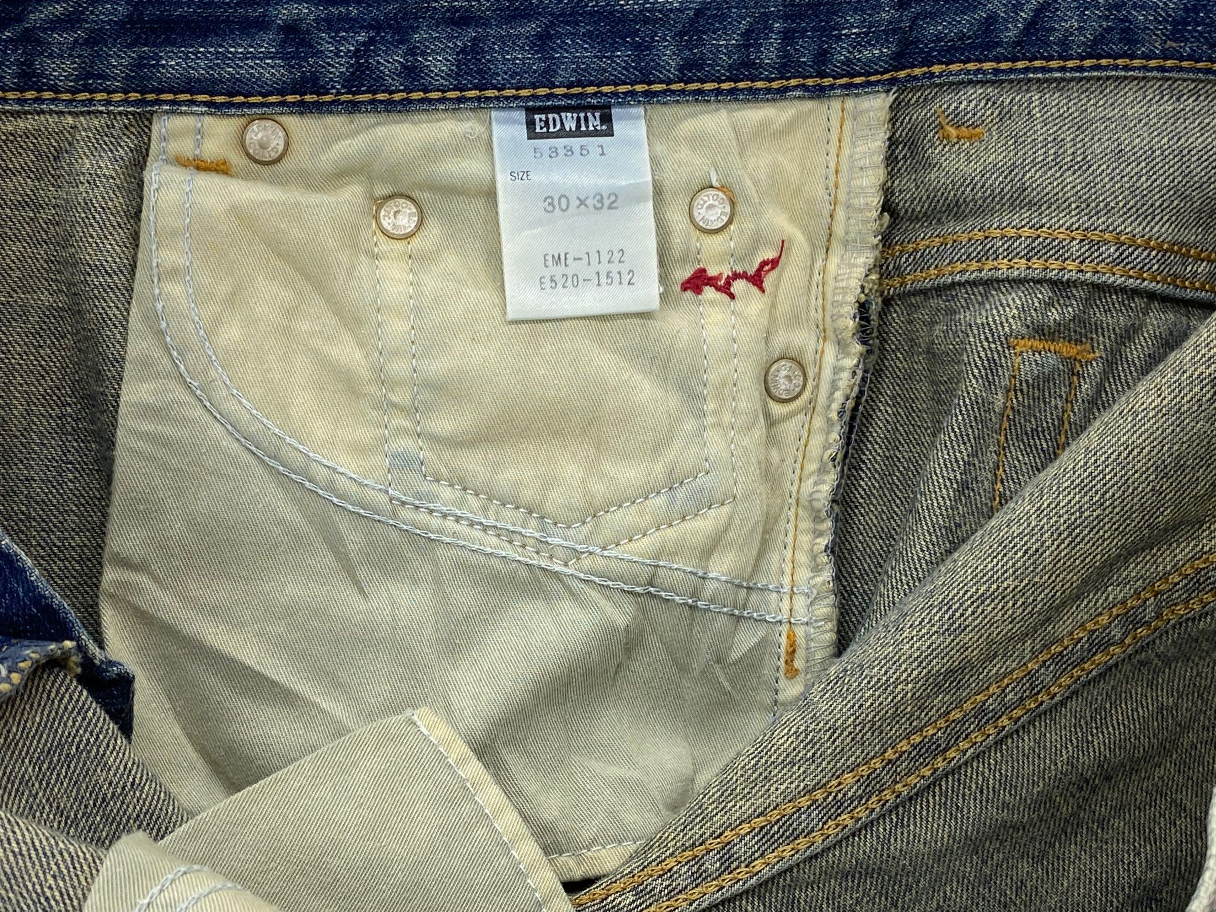 Edwin EDWIN Miss Flare Jeans – Vintage Japanese Denim Size 30" / US 8 / IT 44 - 11 Thumbnail