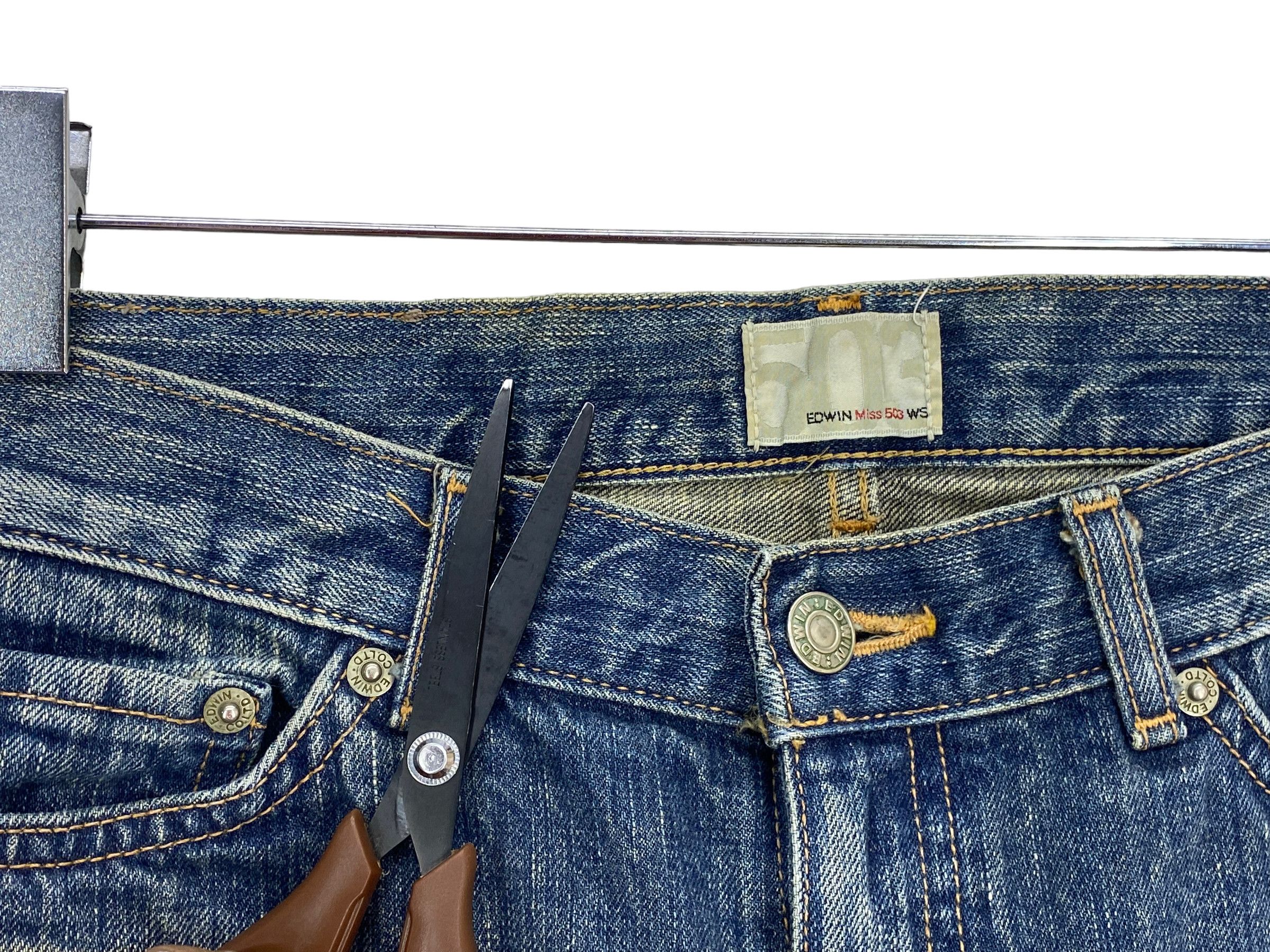 Edwin EDWIN Miss Flare Jeans – Vintage Japanese Denim Size 30" / US 8 / IT 44 - 14 Thumbnail