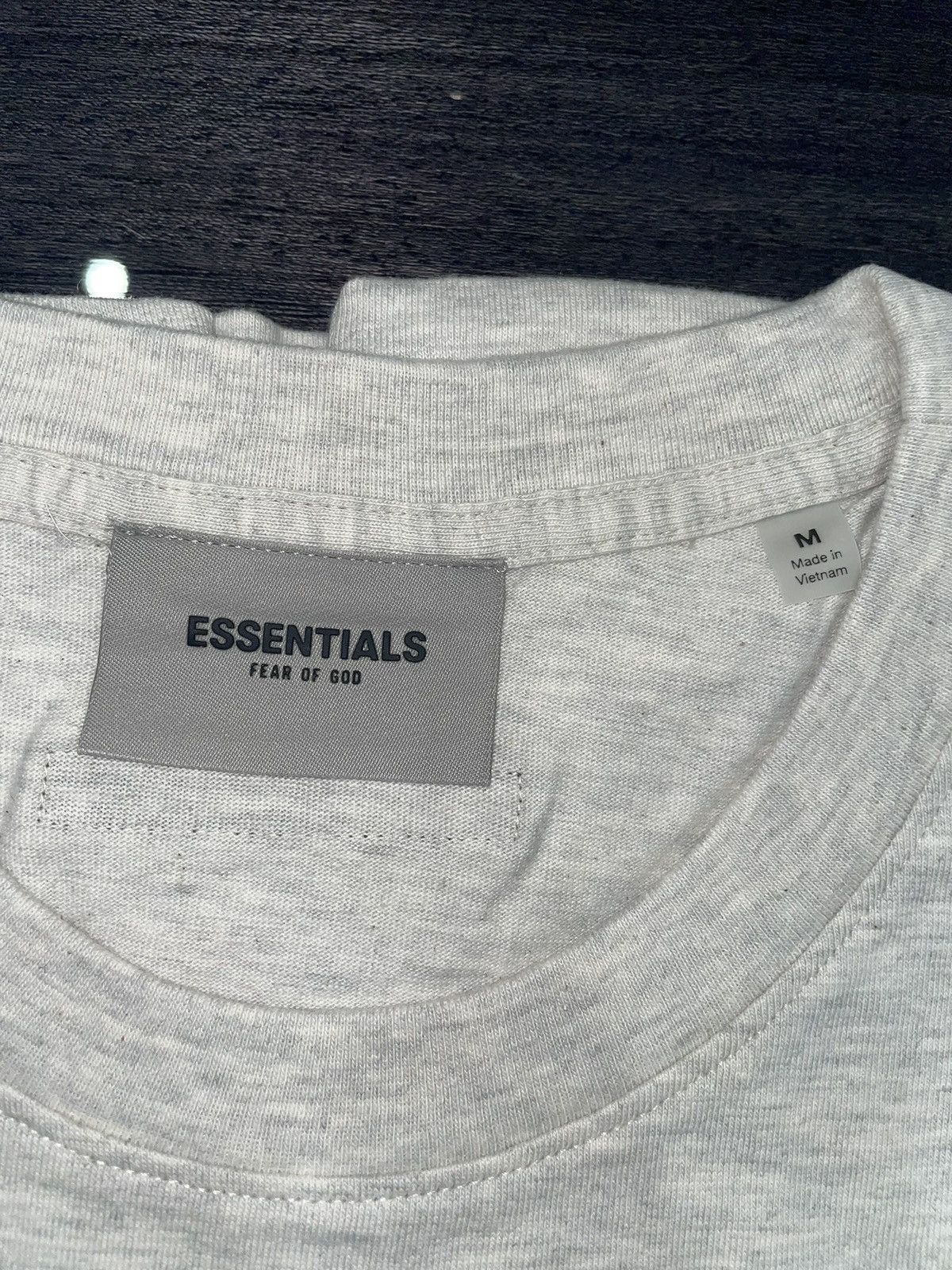 Fear of God Fear of God Essentials Light Oatmeal T-Shirt Size US M / EU 48-50 / 2 - 3 Thumbnail
