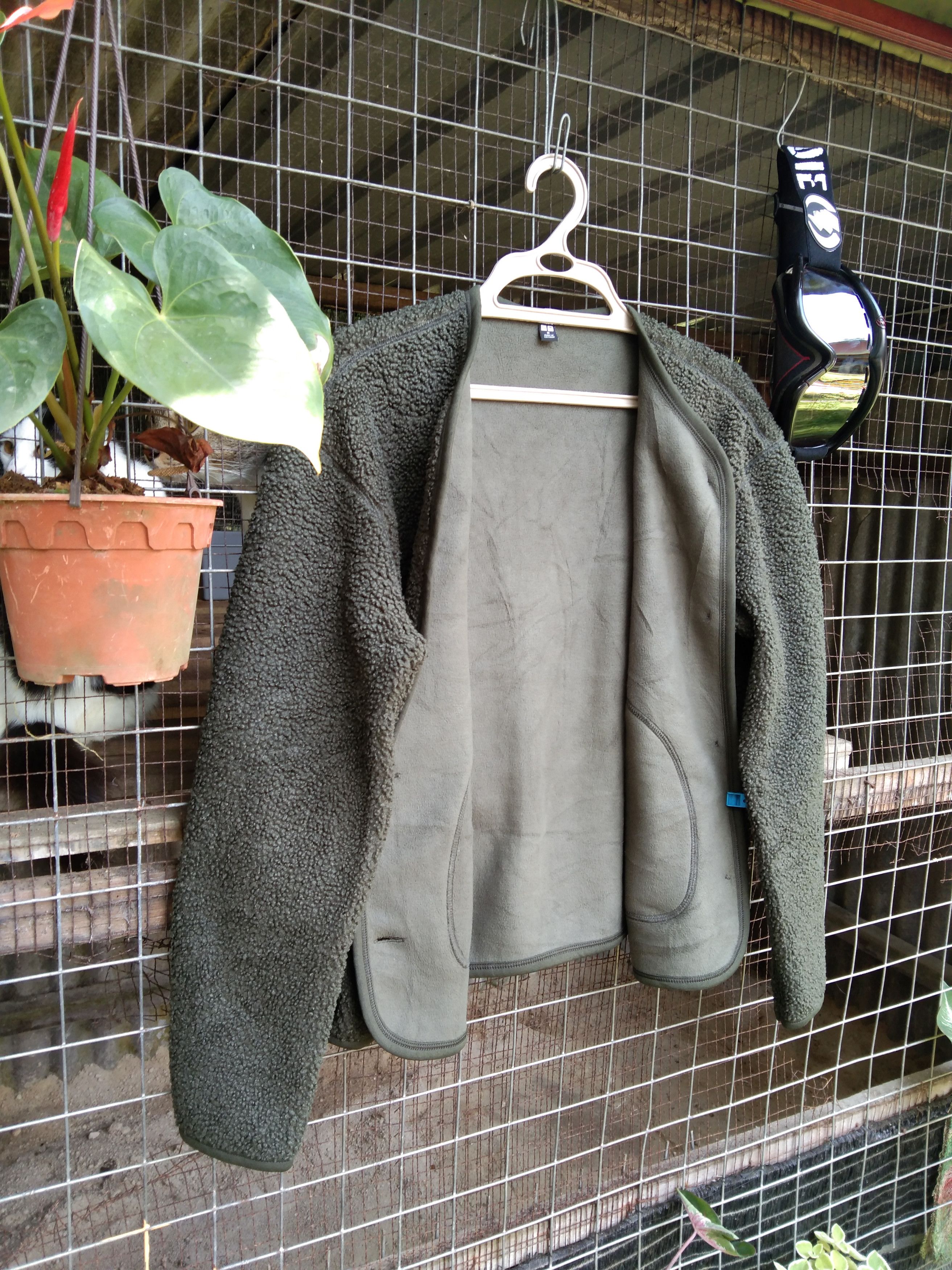 Japanese Brand × Uniqlo UNIQLO DEEP PILE FLEECE JACKET Size US M / EU 48-50 / 2 - 4 Thumbnail
