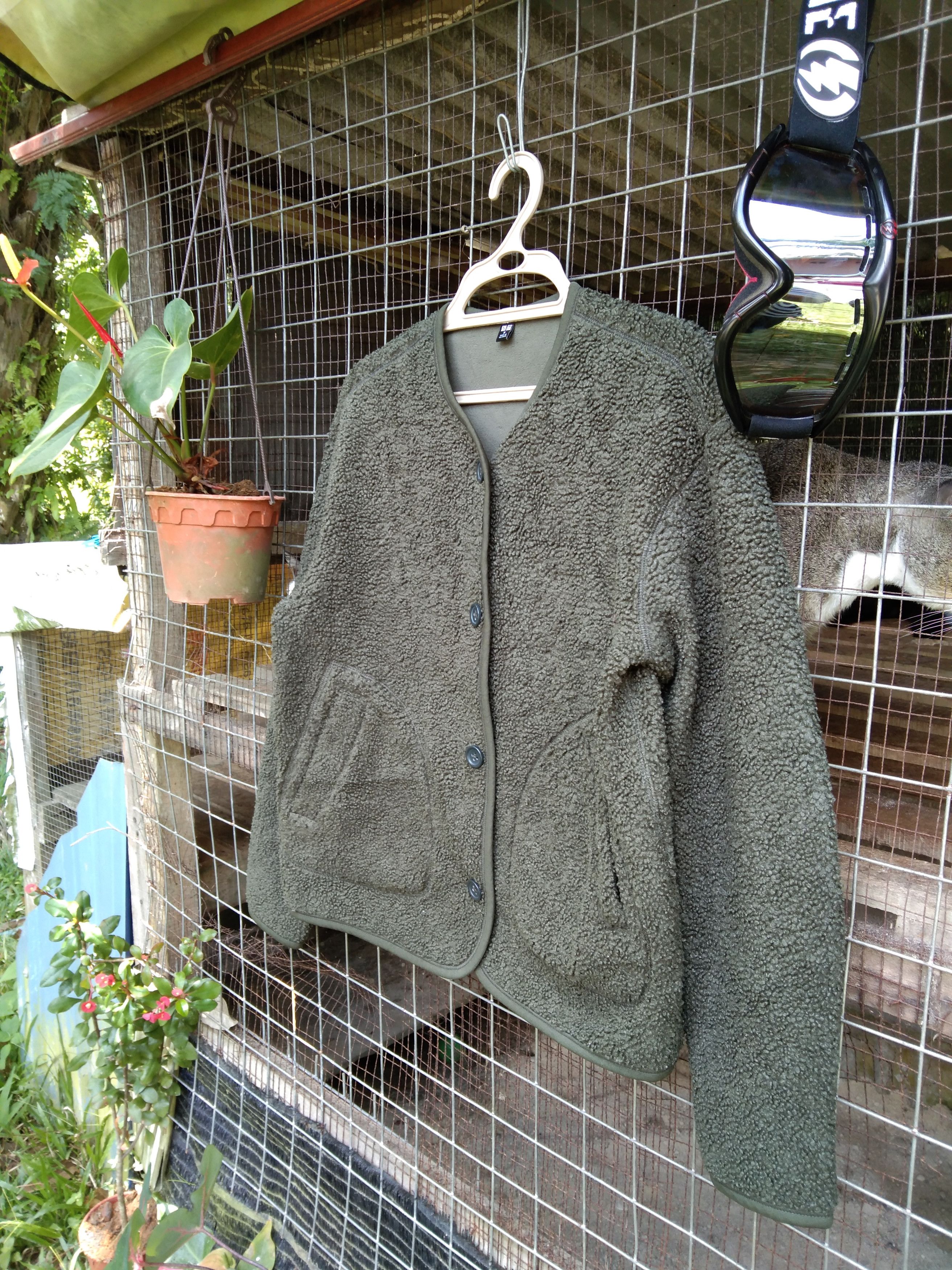 Japanese Brand × Uniqlo UNIQLO DEEP PILE FLEECE JACKET Size US M / EU 48-50 / 2 - 9 Thumbnail