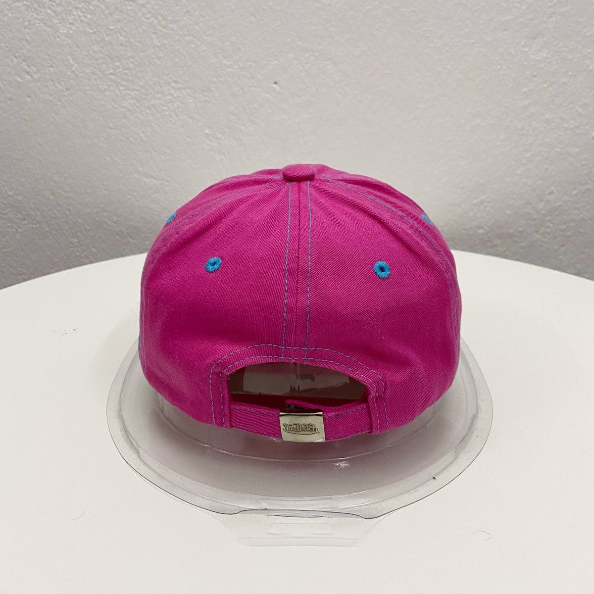 Von Dutch Von Dutch Distressed Design Strapback Cap Hat One Size Size ONE SIZE - 5 Thumbnail