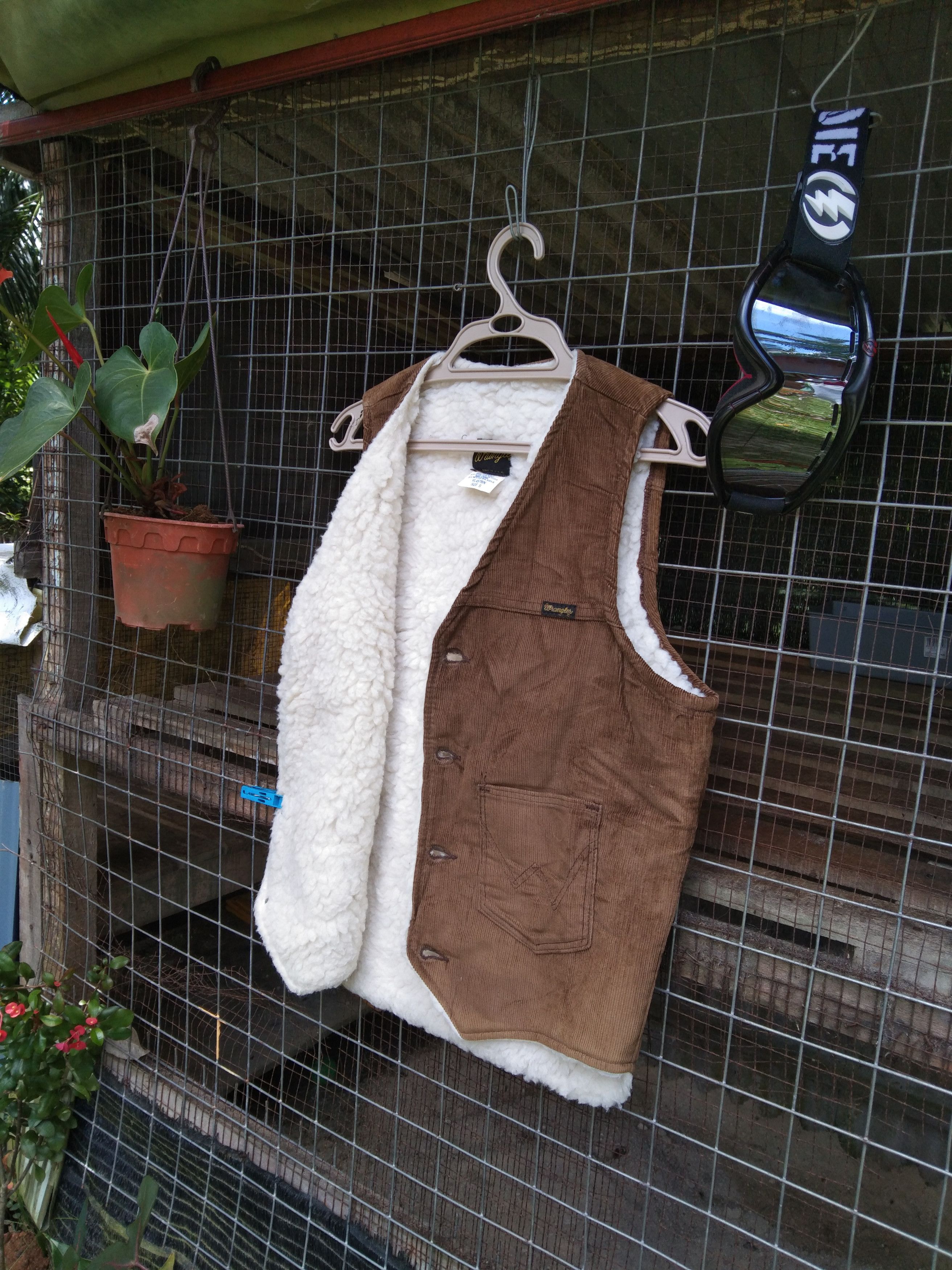 Wrangler VINTAGE WRANGLER COLDUROY VEST LINING SHERPA Size US S / EU 44-46 / 1 - 10 Thumbnail