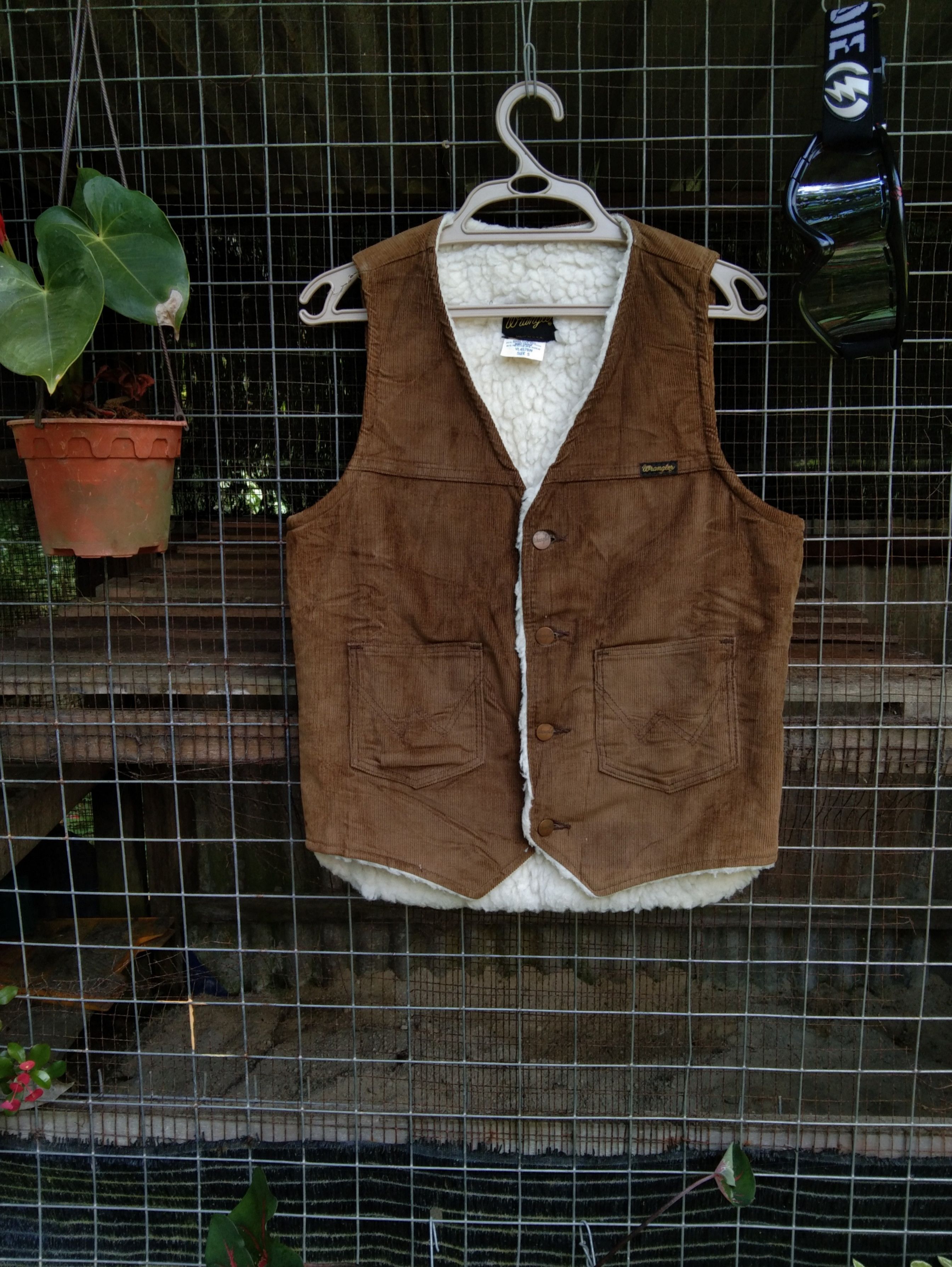Wrangler VINTAGE WRANGLER COLDUROY VEST LINING SHERPA Size US S / EU 44-46 / 1 - 3 Thumbnail
