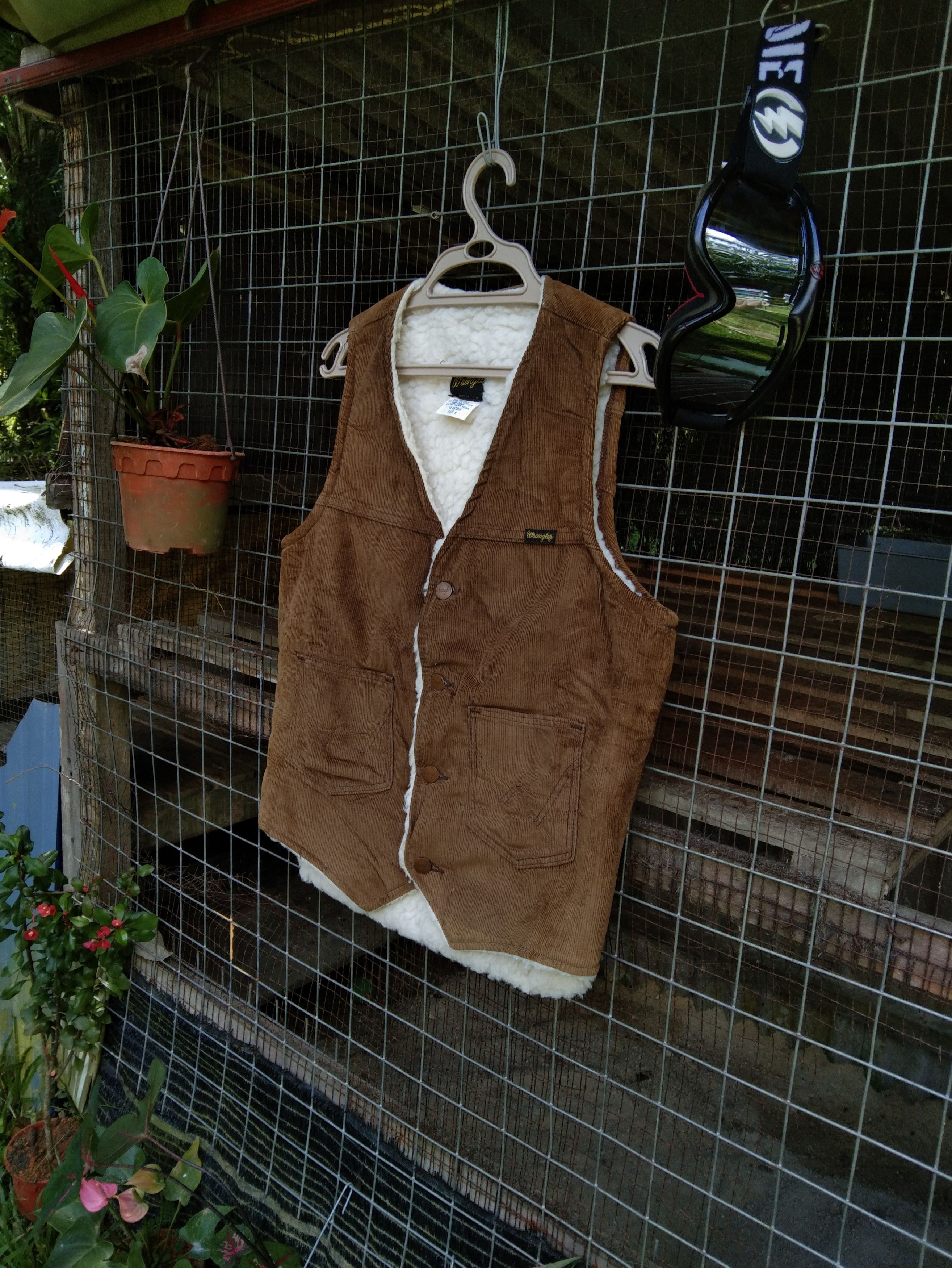 Wrangler VINTAGE WRANGLER COLDUROY VEST LINING SHERPA Size US S / EU 44-46 / 1 - 2 Thumbnail