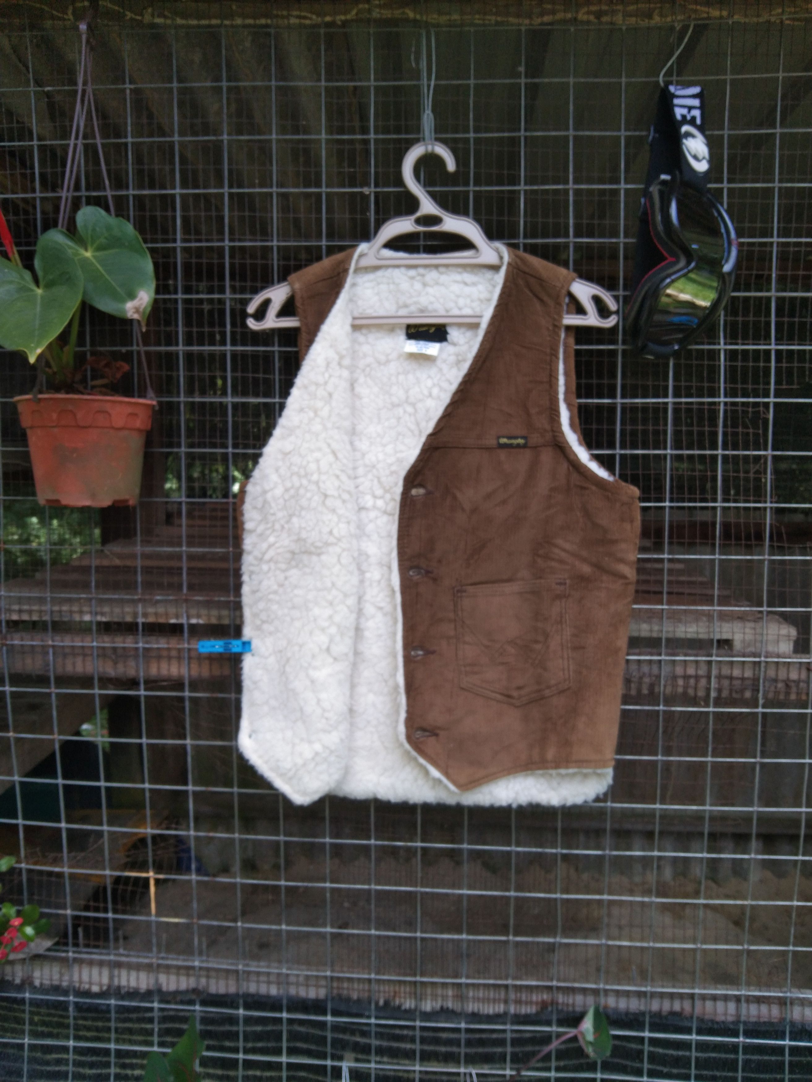 Wrangler VINTAGE WRANGLER COLDUROY VEST LINING SHERPA Size US S / EU 44-46 / 1 - 9 Thumbnail