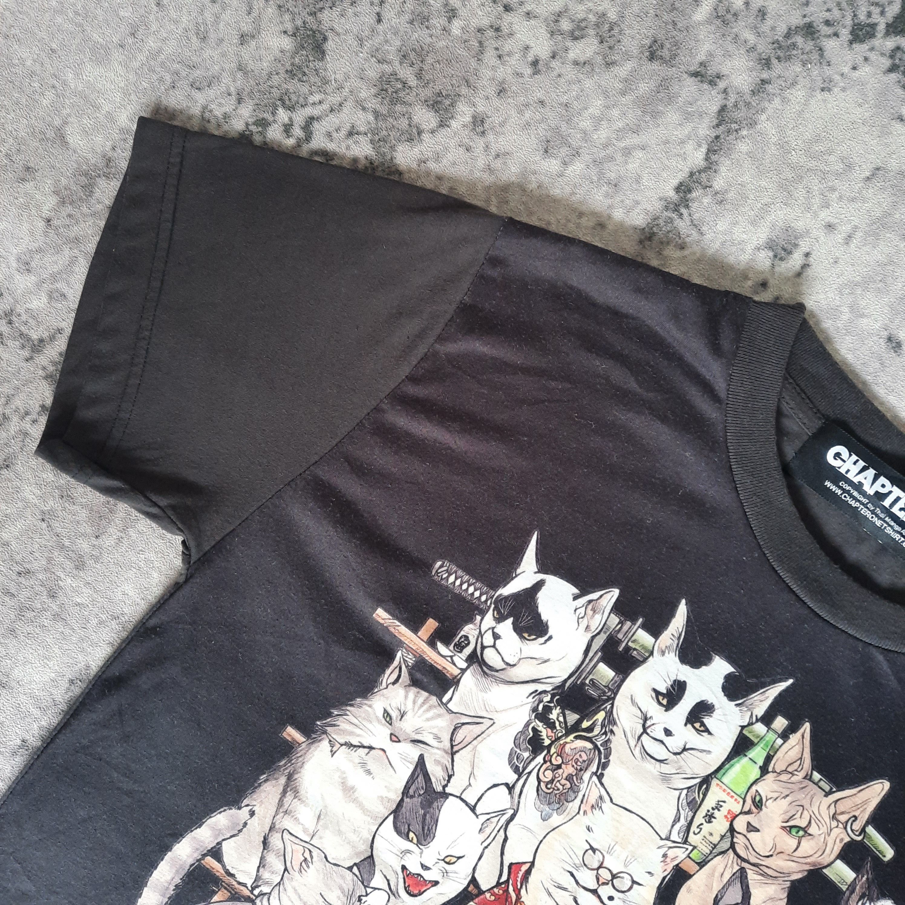Anime 🔥Chapter # 1 yakuza cat manga anime tshirt Size US S / EU 44-46 / 1 - 4 Thumbnail