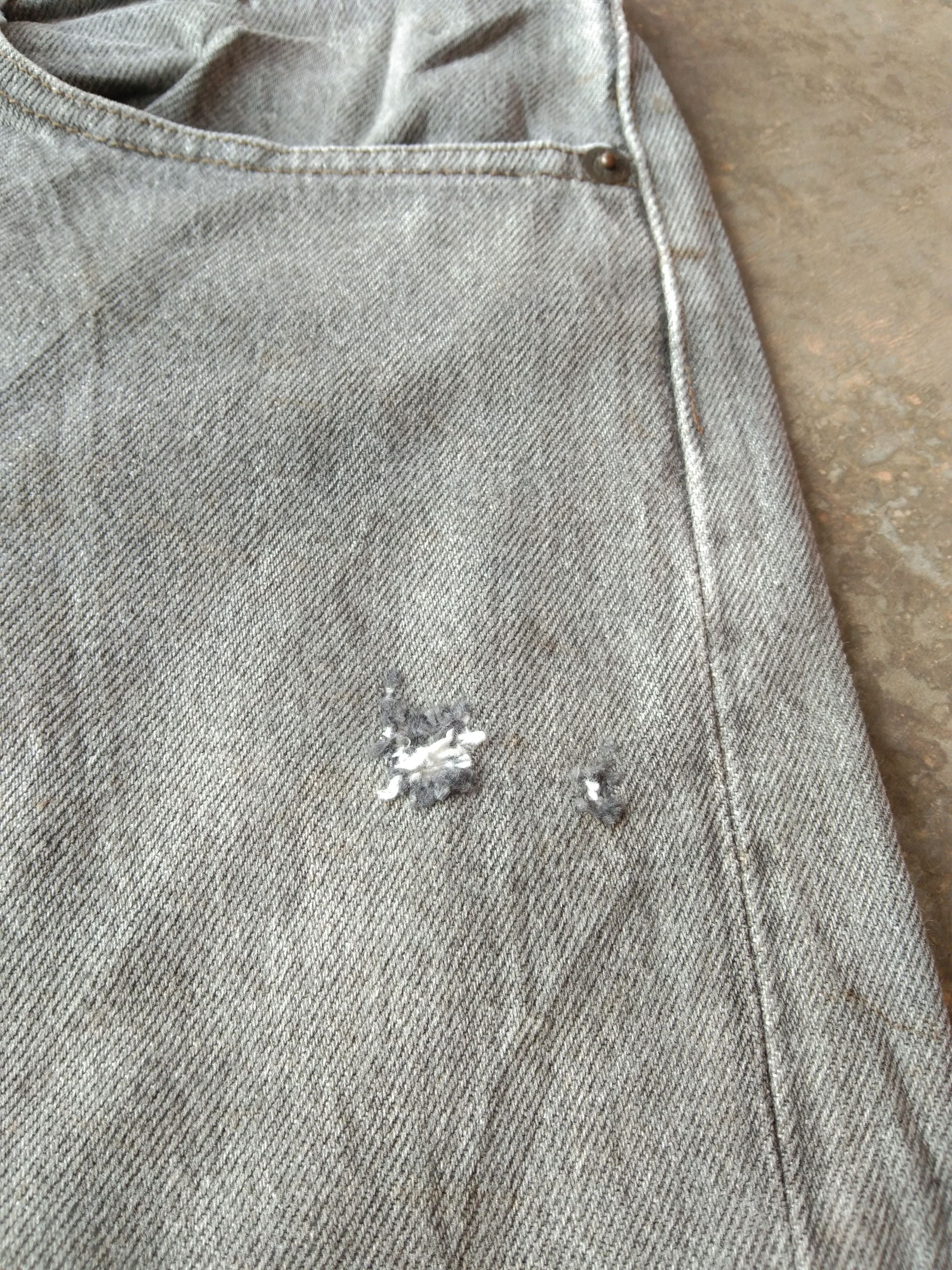 Levi's × Vintage 80s Vintage Levis 501 Grey Jeans Made In USA 30x31 Size US 30 / EU 46 - 4 Thumbnail