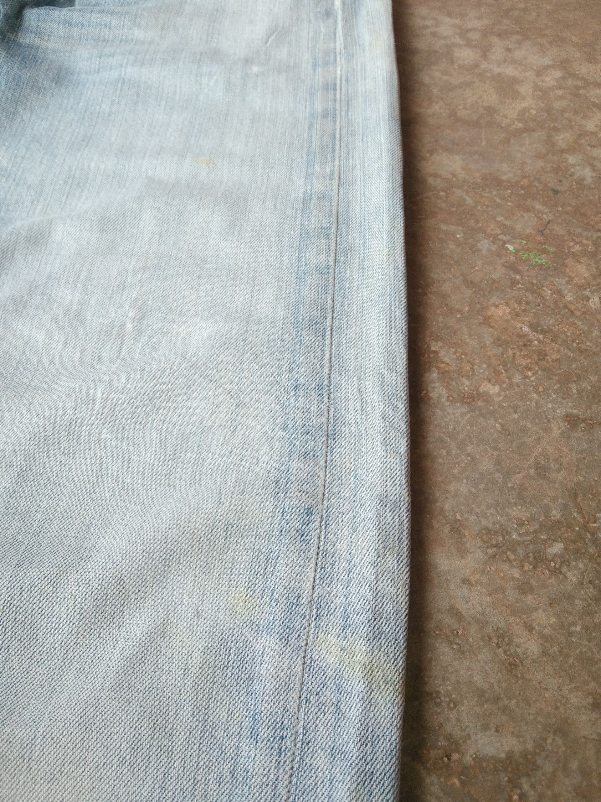 Levi's × Vintage Vintage Levis 501 Straight Leg Distressed Jeans 32x28 Size US 32 / EU 48 - 5 Thumbnail
