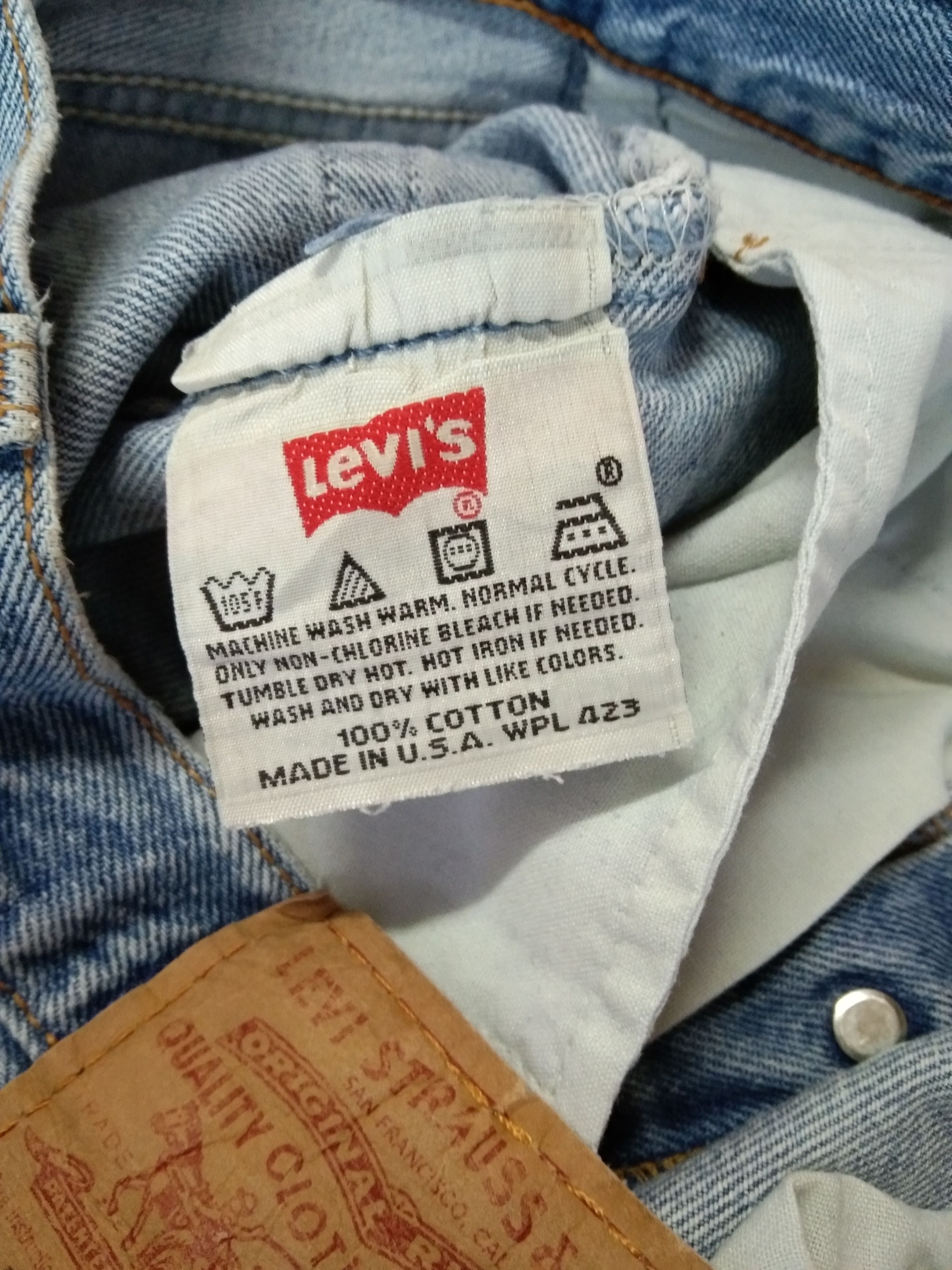 Jeans Levi’s 501 Made In USA Femme – Taille 34/35, Coupe Straight – Neuf Avec étiquettes