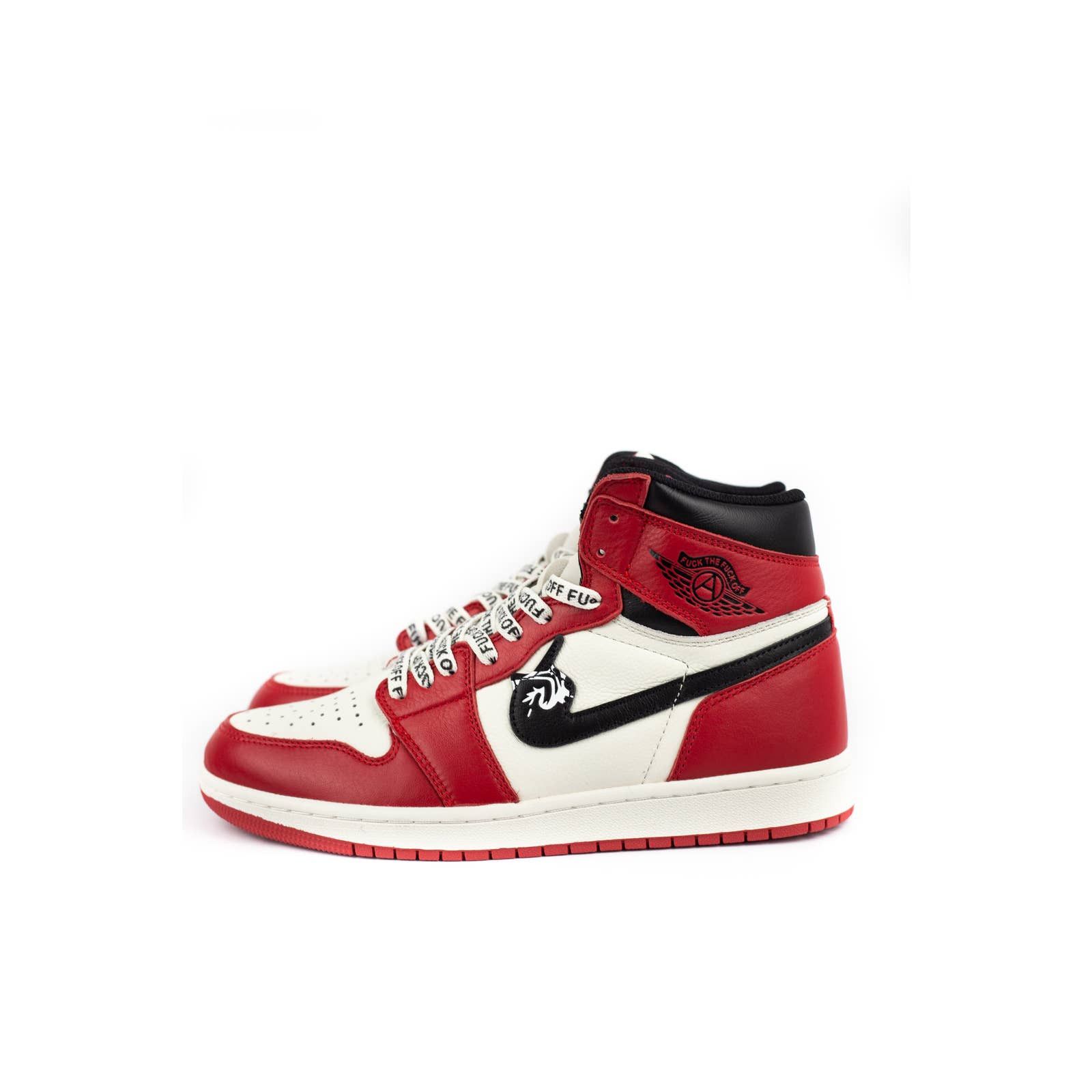 Jordan Brand Ineverheardofyoubefore F*ck Off 1 Jordan Chicagos size 8 DS Size US 8 / EU 41 - 2 Thumbnail