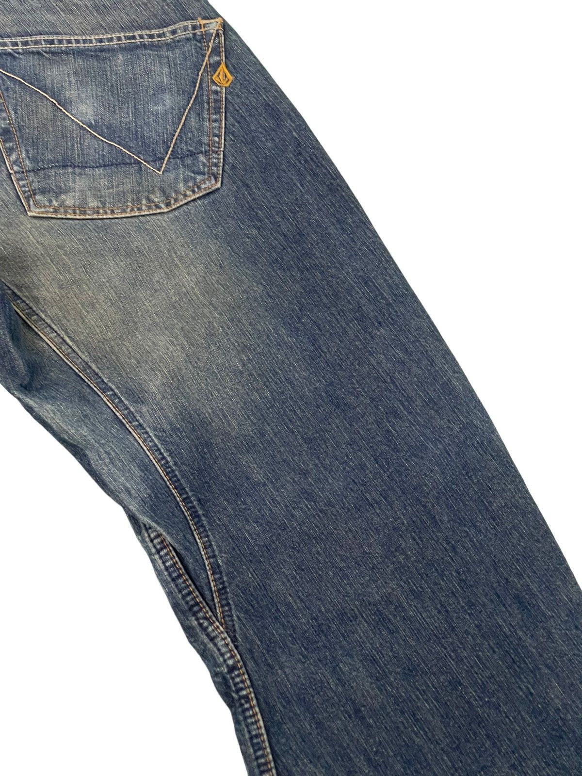 Volcom Curv Leg Baggy Volcom Stone USA Skateboard Denim 4🟦1 Size US 33 - 7 Thumbnail