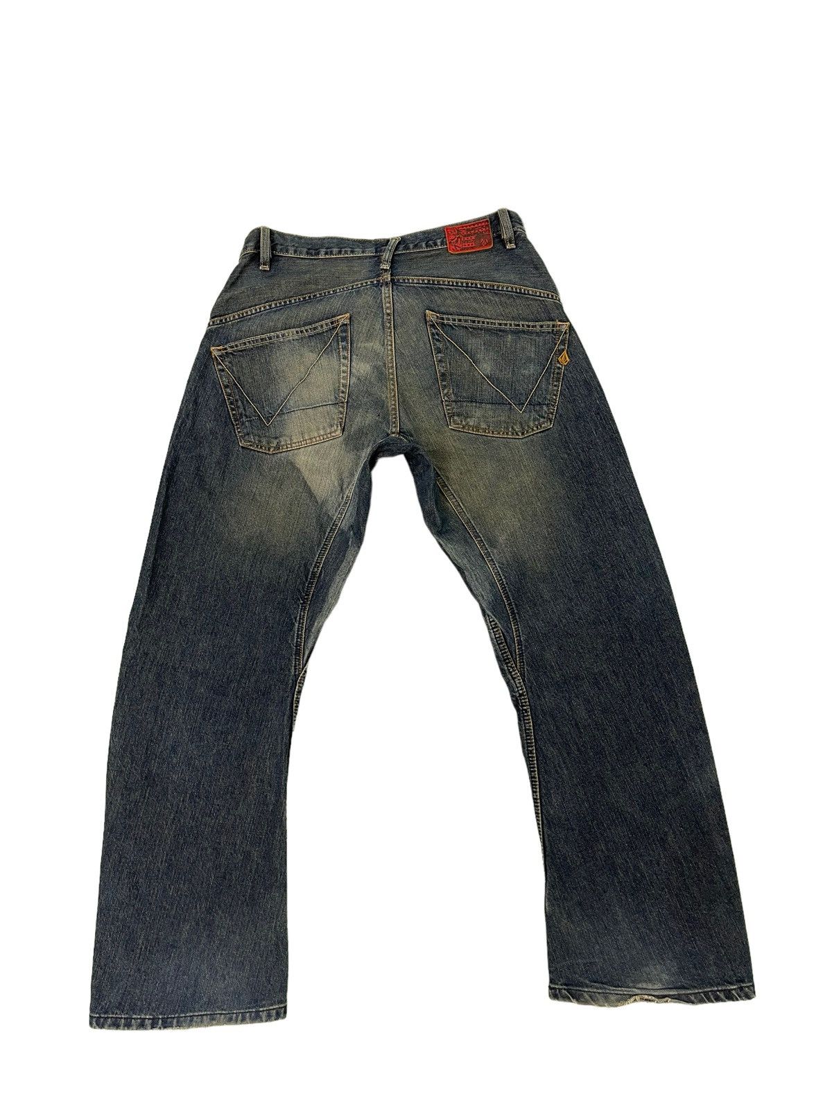 Volcom Curv Leg Baggy Volcom Stone USA Skateboard Denim 4🟦1 Size US 33 - 2 Thumbnail