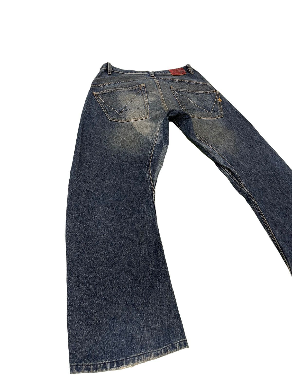 Volcom Curv Leg Baggy Volcom Stone USA Skateboard Denim 4🟦1 Size US 33 - 1 Thumbnail