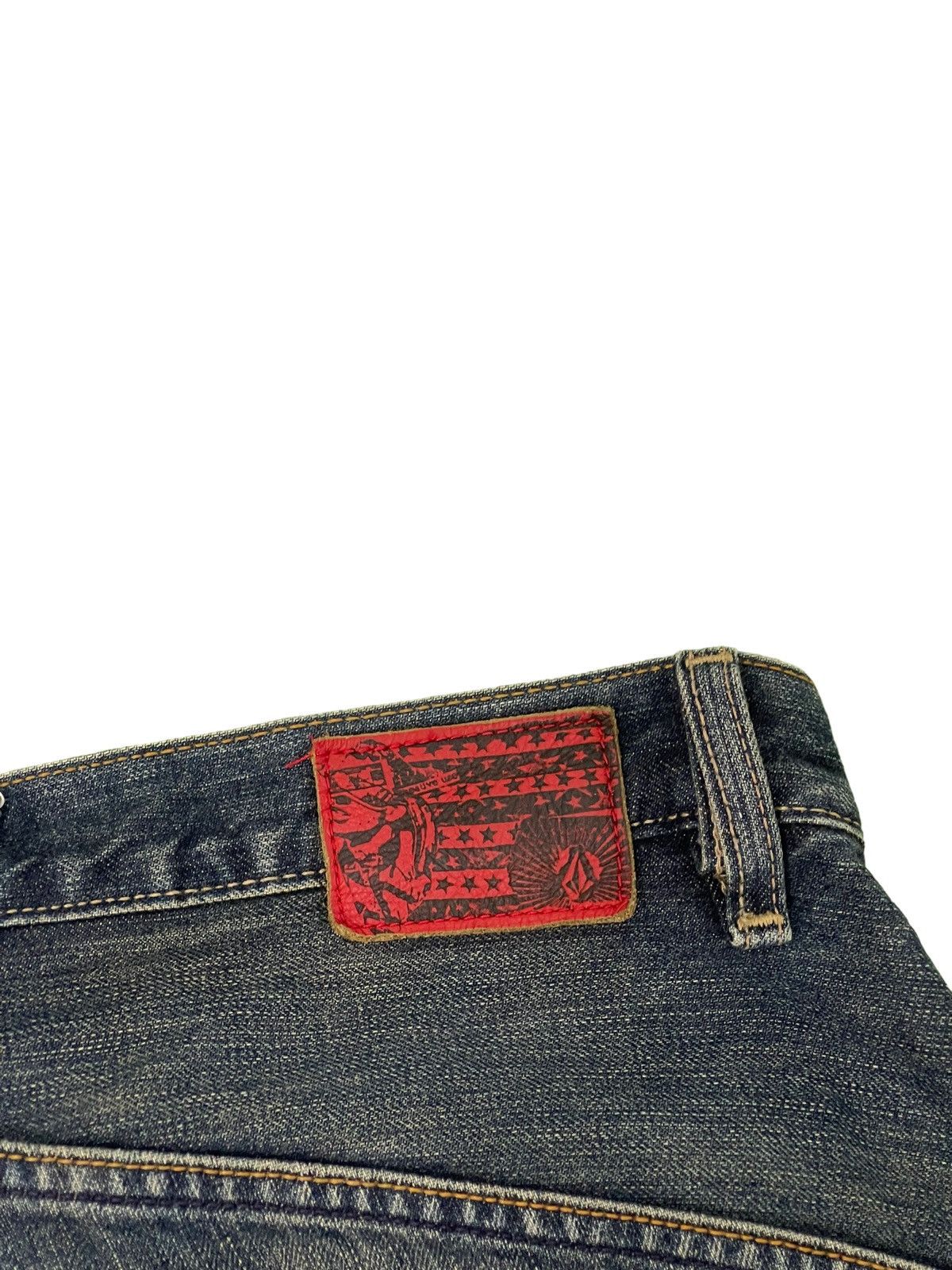 Volcom Curv Leg Baggy Volcom Stone USA Skateboard Denim 4🟦1 Size US 33 - 10 Thumbnail