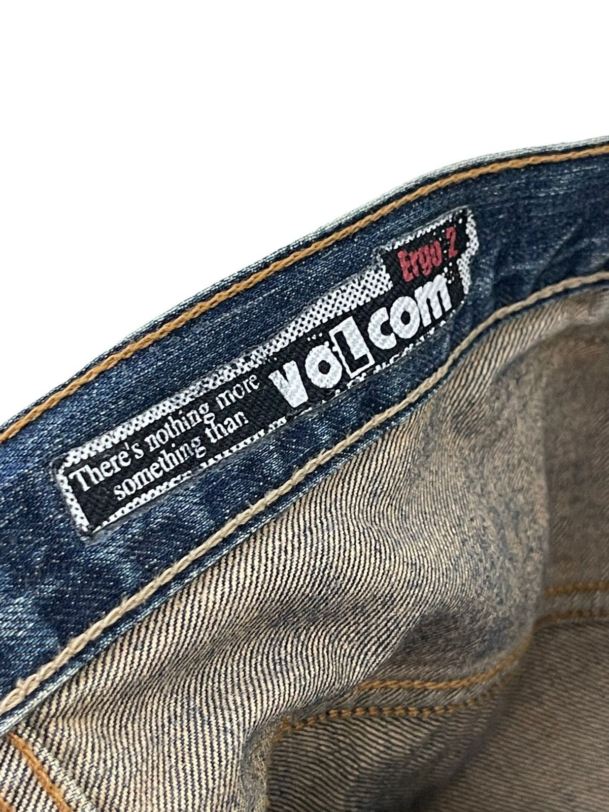 Volcom Curv Leg Baggy Volcom Stone USA Skateboard Denim 4🟦1 Size US 33 - 22 Thumbnail