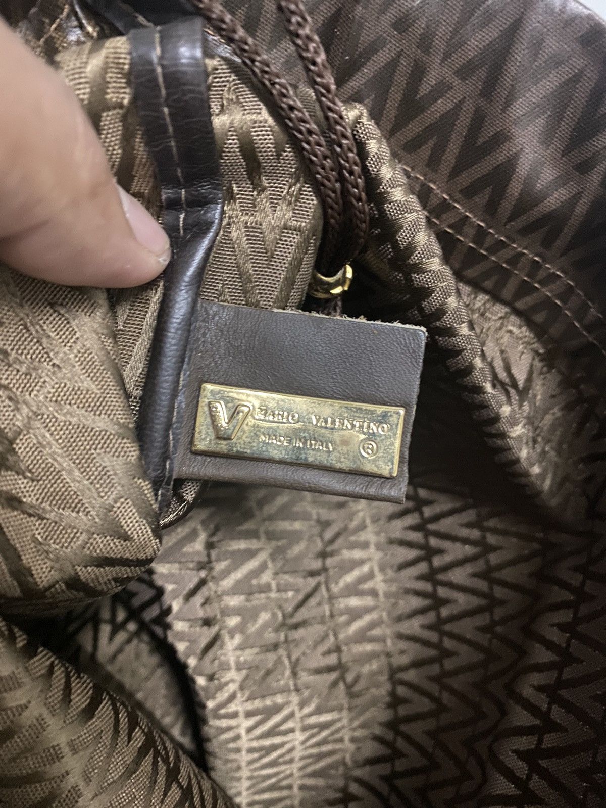 Japanese Brand × Valentino × Vintage Vintage Mario Valentino Monogram Clutch Bag Size ONE SIZE - 6 Thumbnail
