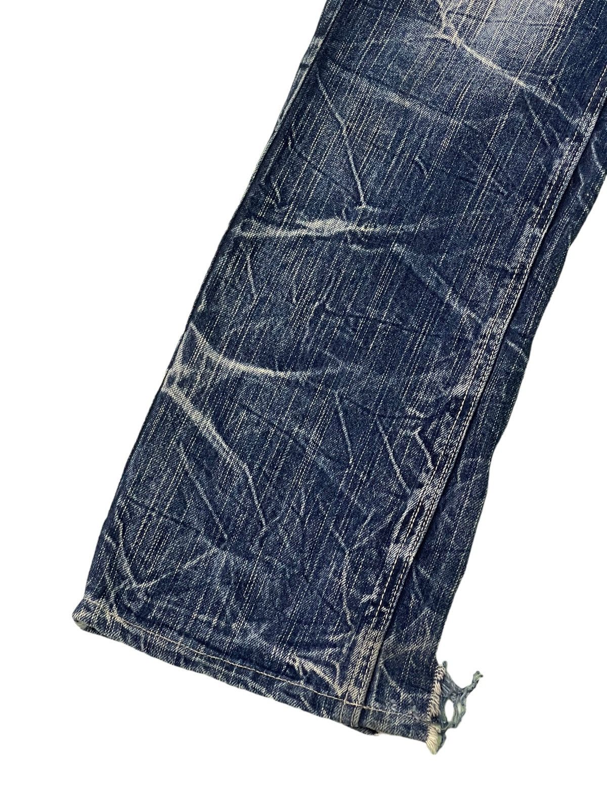 Japanese Brand Double Waist Jeans Blow by Blue Acid Wash Regular 4🟦1 Size US 30 / EU 46 - 14 Thumbnail