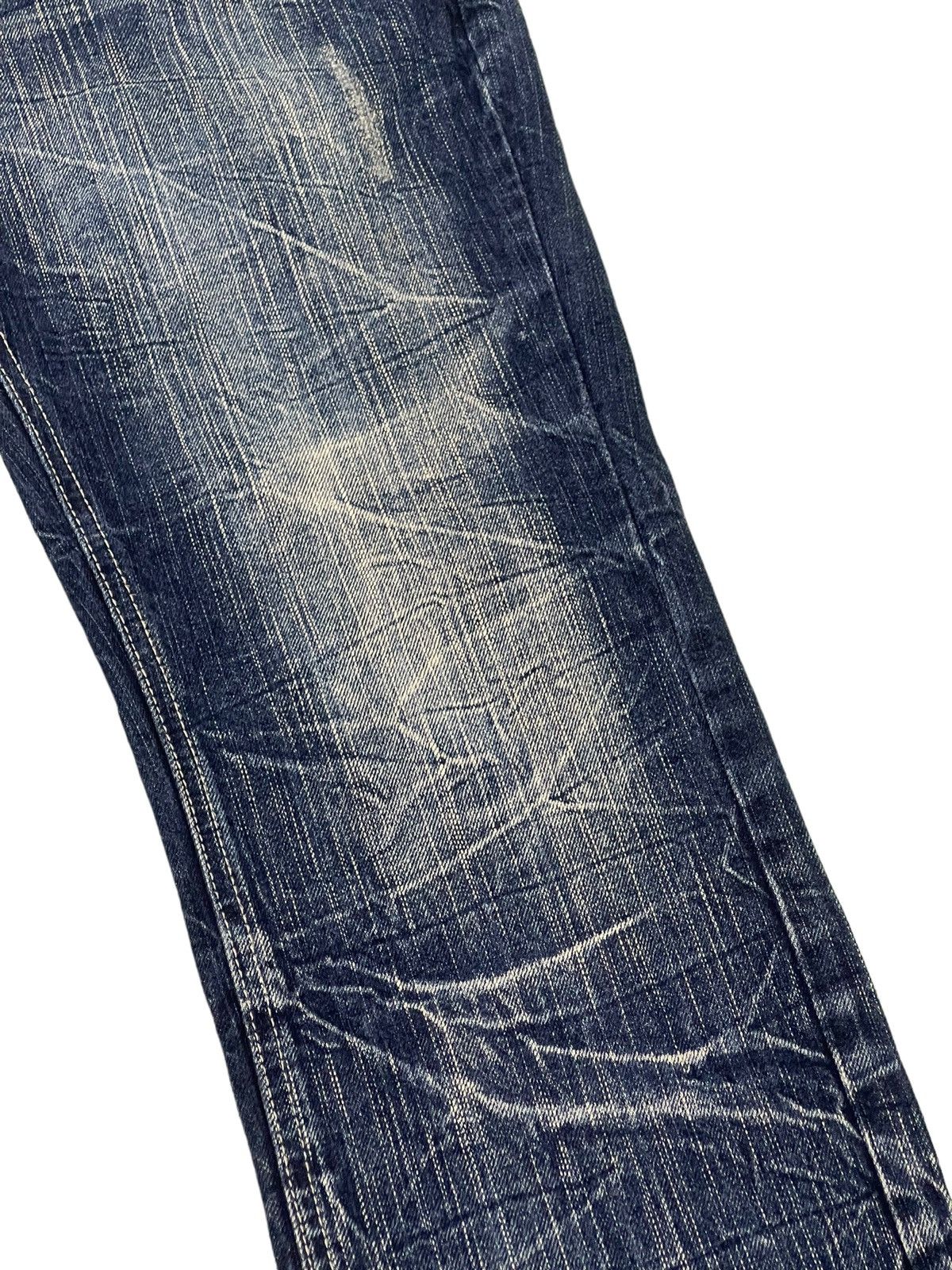 Japanese Brand Double Waist Jeans Blow by Blue Acid Wash Regular 4🟦1 Size US 30 / EU 46 - 17 Thumbnail