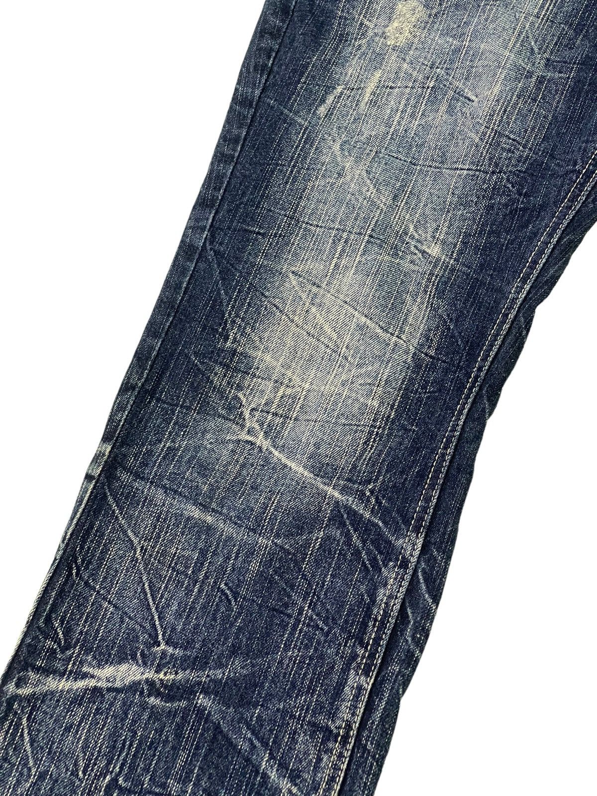 Japanese Brand Double Waist Jeans Blow by Blue Acid Wash Regular 4🟦1 Size US 30 / EU 46 - 16 Thumbnail