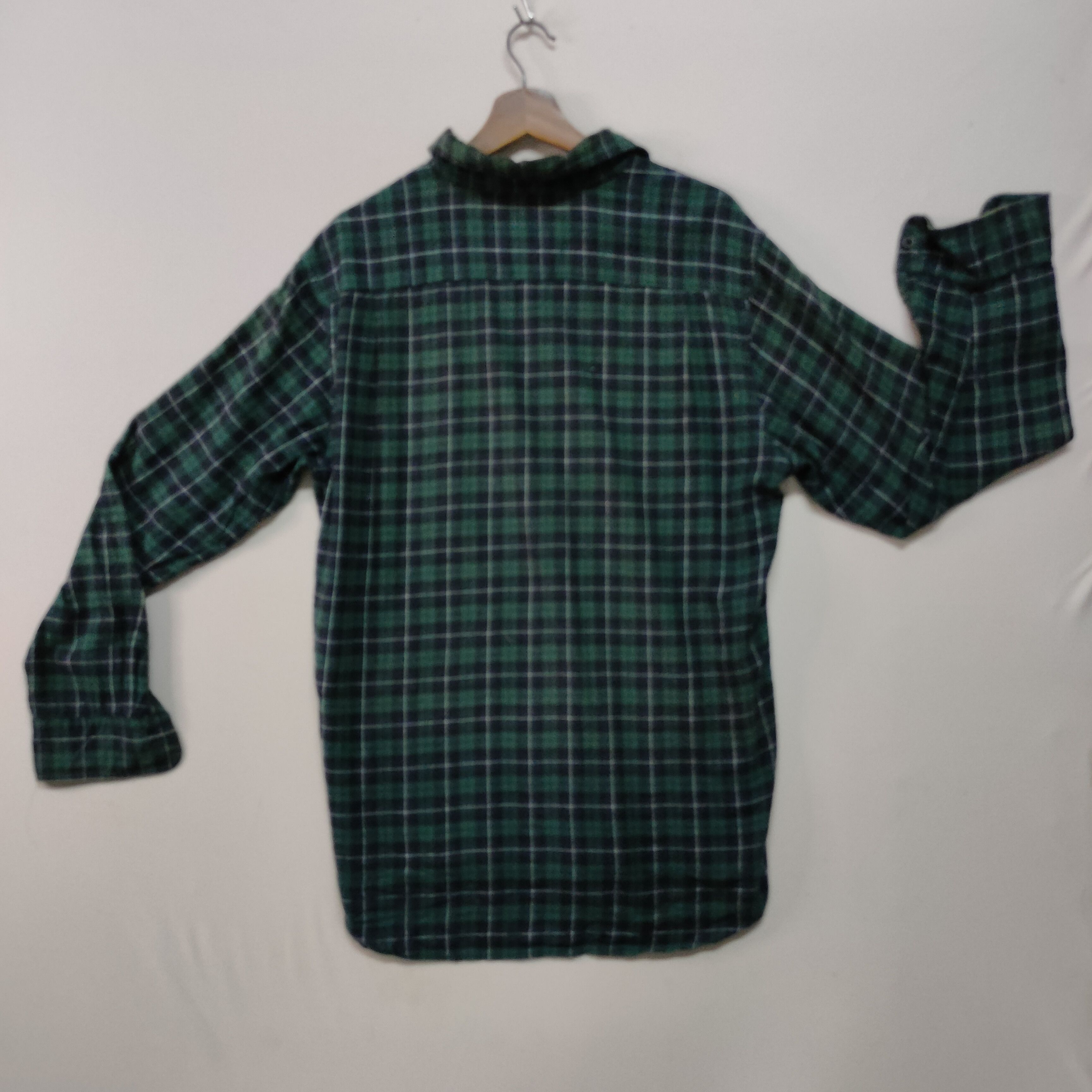 Flannel VINTAGE FLANEL CHEECKRED BUTTON UPS LONG SLEEVE SHIRT Size US L / EU 52-54 / 3 - 6 Thumbnail