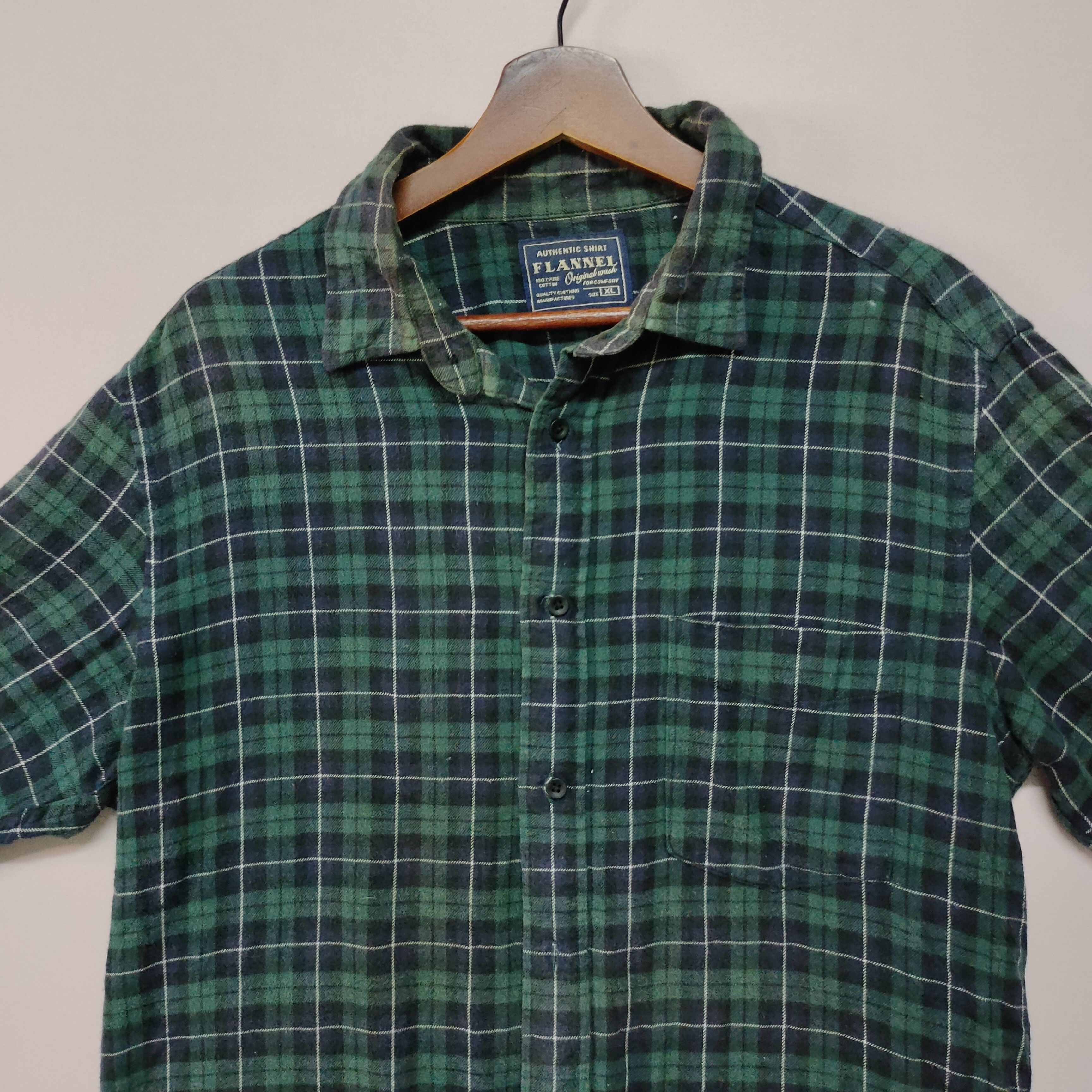 Flannel VINTAGE FLANEL CHEECKRED BUTTON UPS LONG SLEEVE SHIRT Size US L / EU 52-54 / 3 - 10 Thumbnail