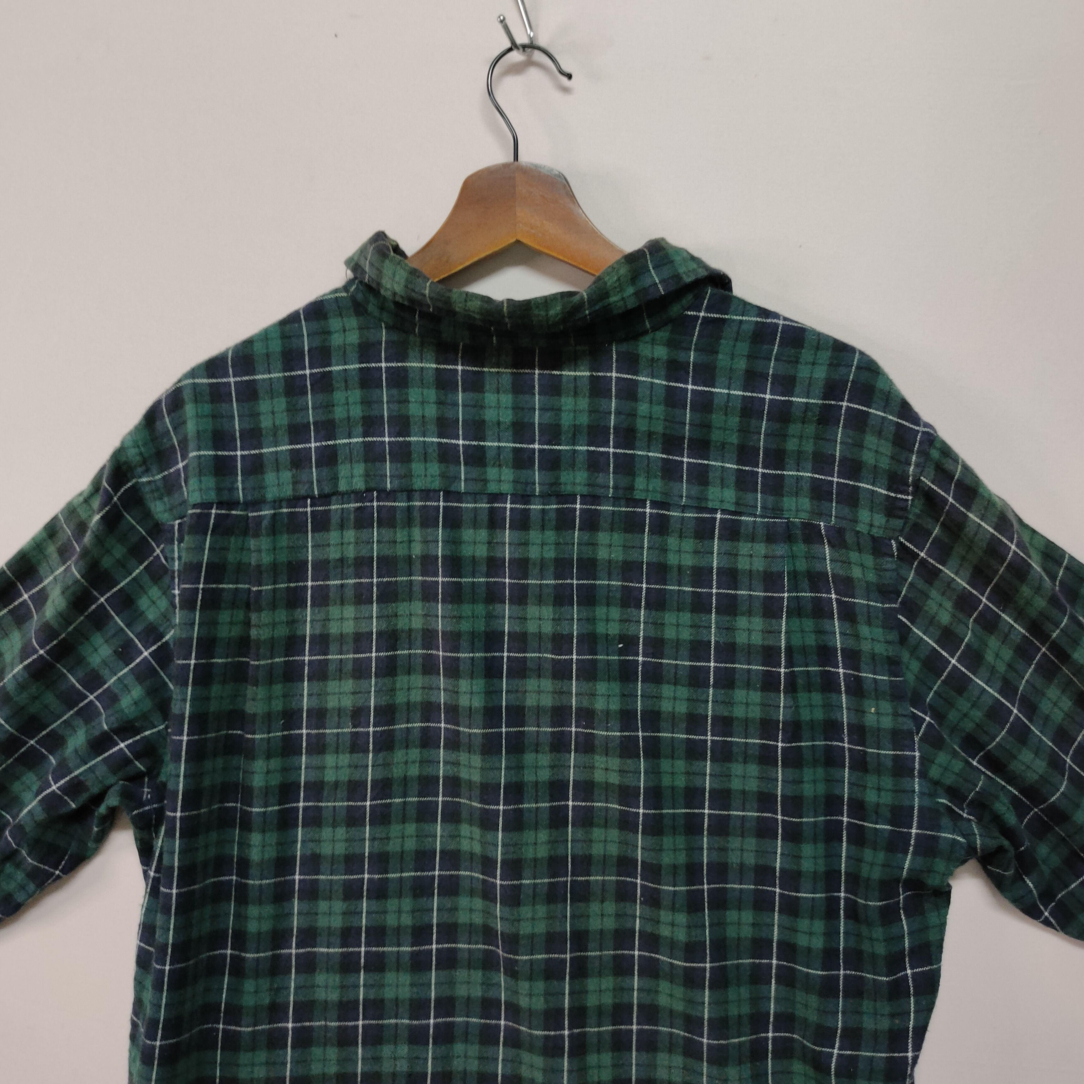 Flannel VINTAGE FLANEL CHEECKRED BUTTON UPS LONG SLEEVE SHIRT Size US L / EU 52-54 / 3 - 3 Thumbnail