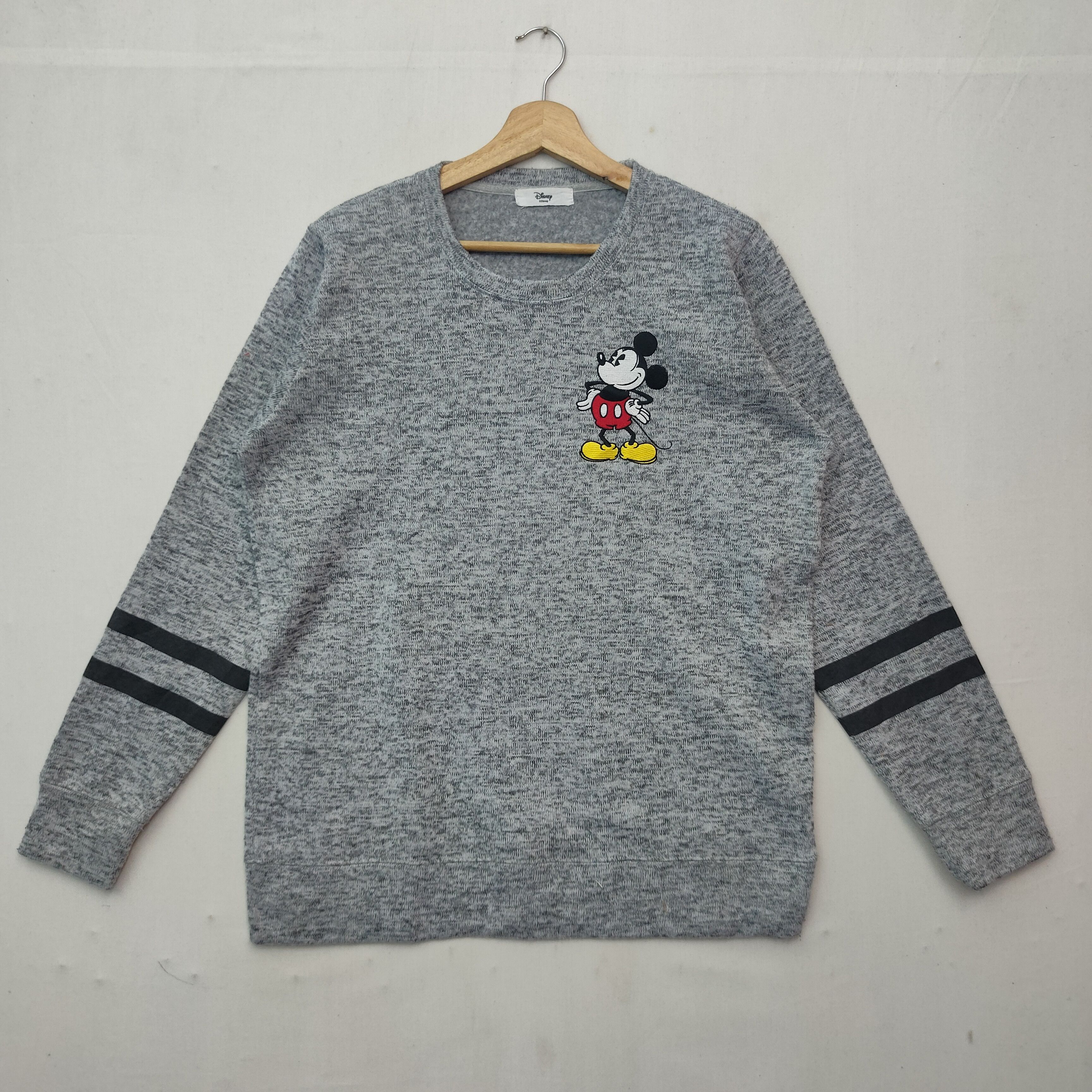 Cartoon Network × Disney × Mickey Mouse Vintage DISNEY Embroidery MICKEY logo Sweatshirt Size US M / EU 48-50 / 2 - 1 Thumbnail