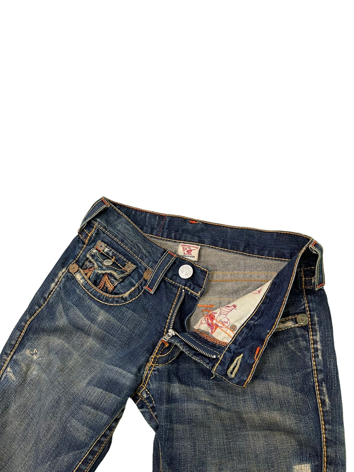 True Religion Flare Jeans True Religion USA Low Rise Boot Cut Denim 4🟦1 Size US 31 - 10 Thumbnail