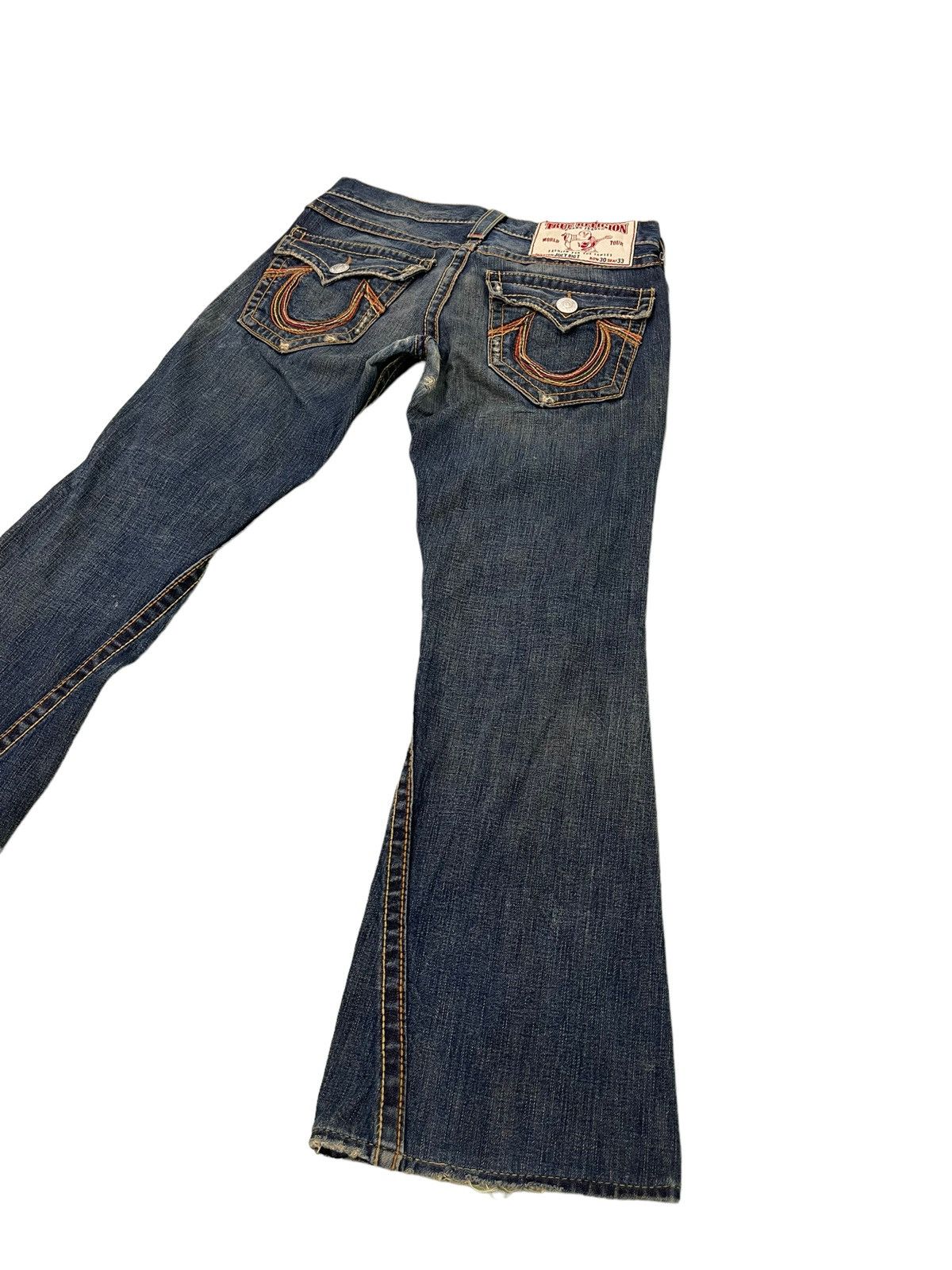 True Religion Flare Jeans True Religion USA Low Rise Boot Cut Denim 4🟦1 Size US 31 - 13 Thumbnail