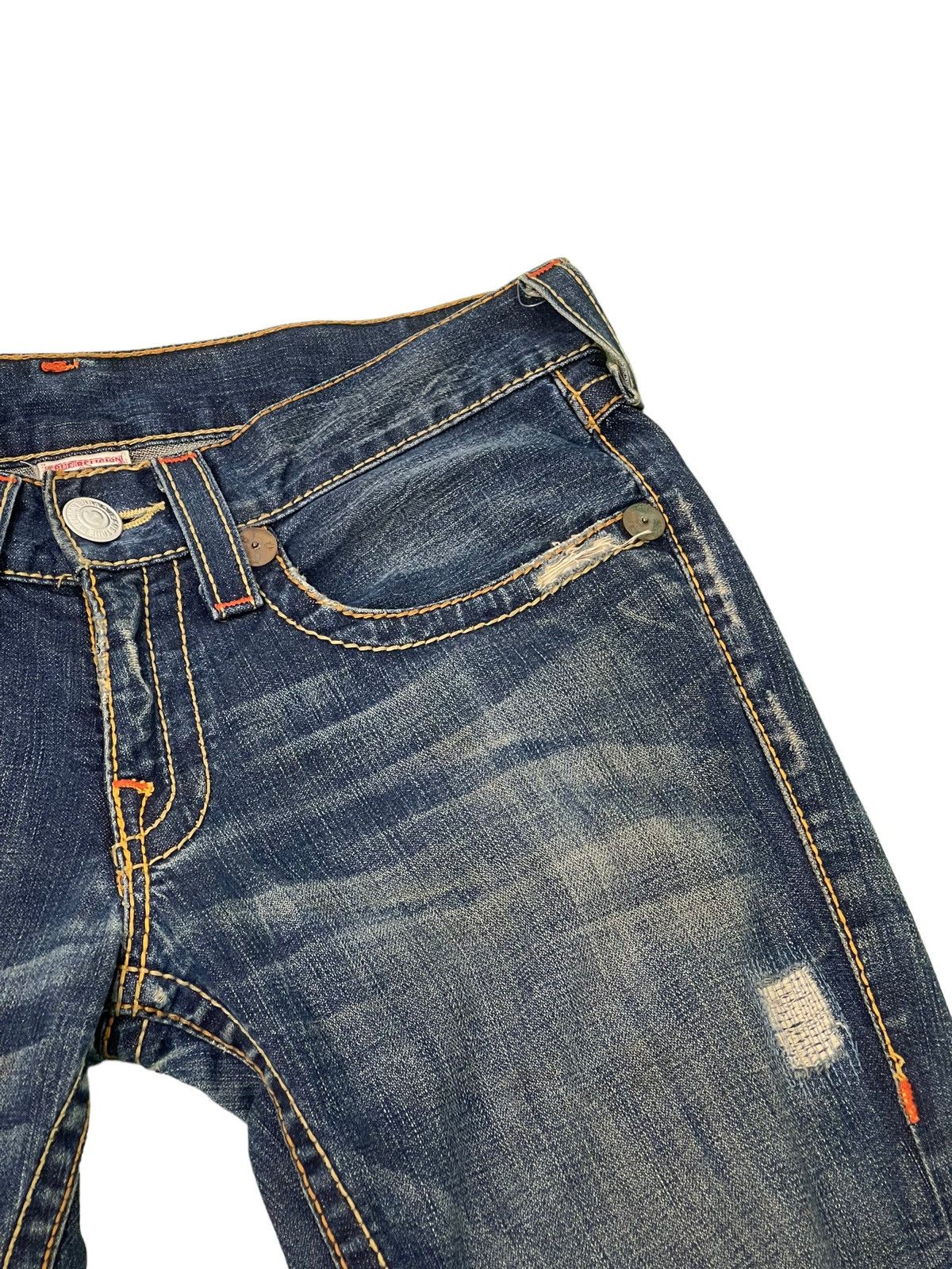 True Religion Flare Jeans True Religion USA Low Rise Boot Cut Denim 4🟦1 Size US 31 - 8 Thumbnail
