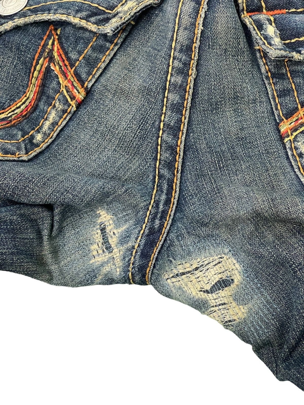 True Religion Flare Jeans True Religion USA Low Rise Boot Cut Denim 4🟦1 Size US 31 - 18 Thumbnail