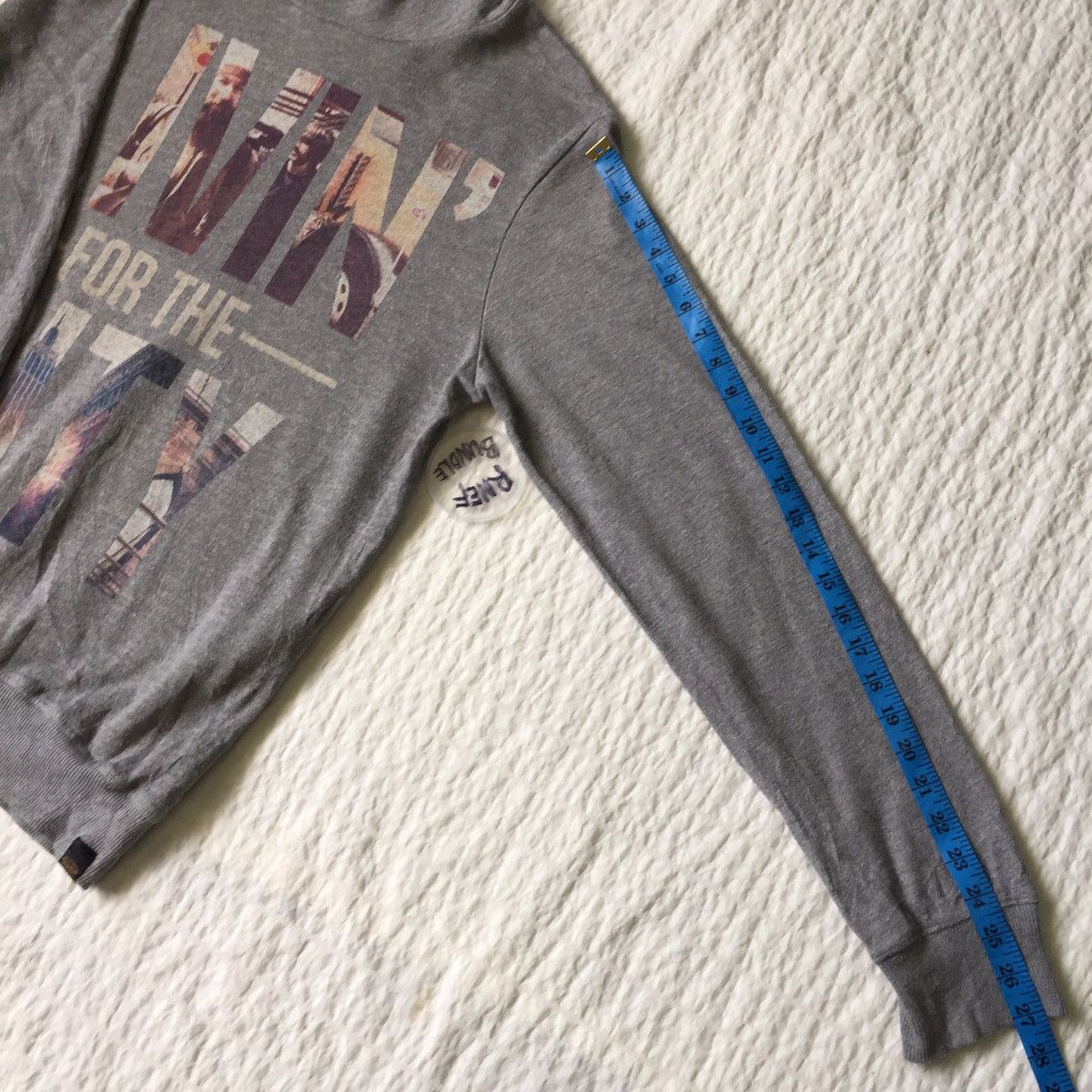 Pull & Bear Livin for the city sweatshirt made in Portugal Size US L / EU 52-54 / 3 - 20 Thumbnail