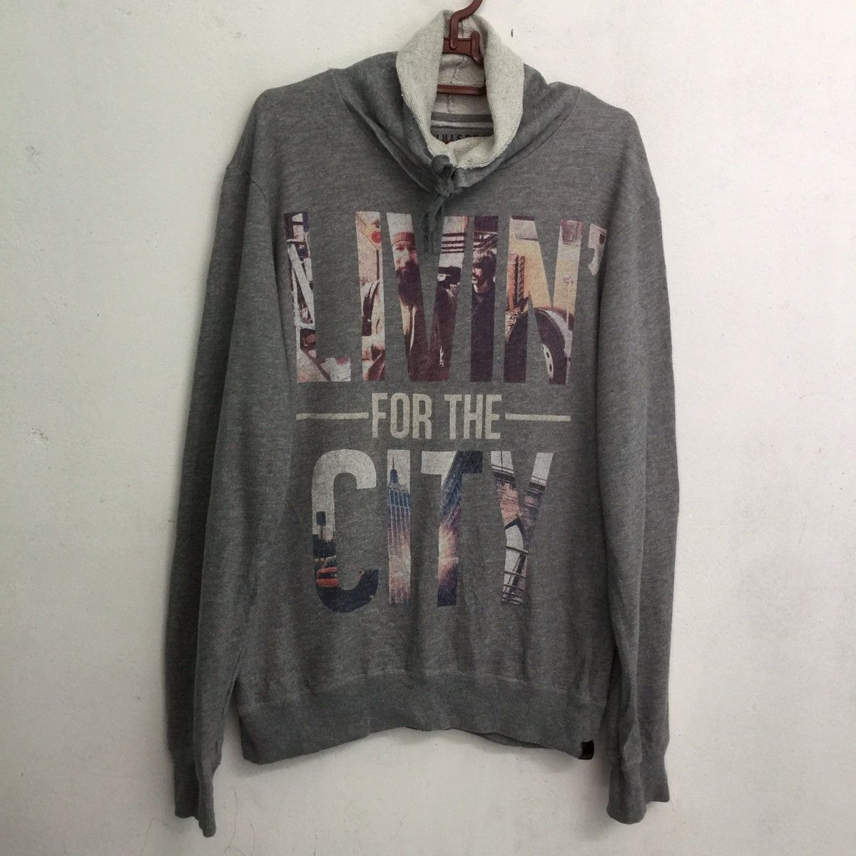 Pull & Bear Livin for the city sweatshirt made in Portugal Size US L / EU 52-54 / 3 - 3 Thumbnail