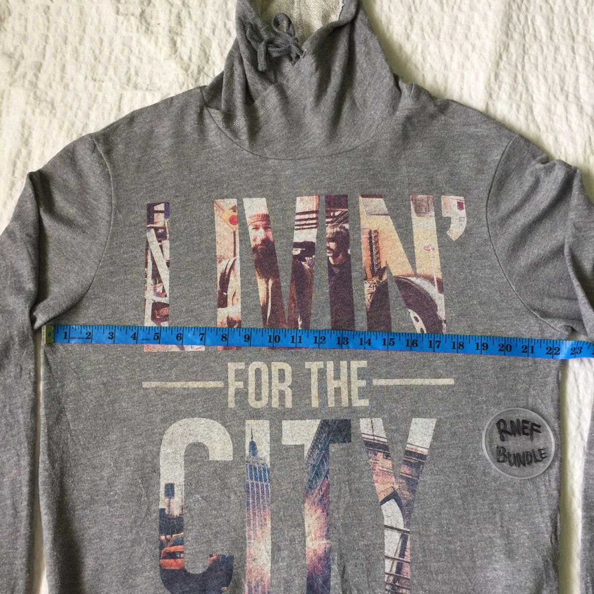 Pull & Bear Livin for the city sweatshirt made in Portugal Size US L / EU 52-54 / 3 - 16 Thumbnail