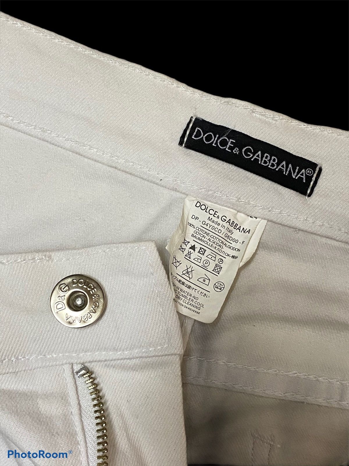 Dolce & Gabbana × Vintage Vintage 90's Dolce & Gabbana D&G Denim Pants Size US 30 / EU 46 - 6 Thumbnail