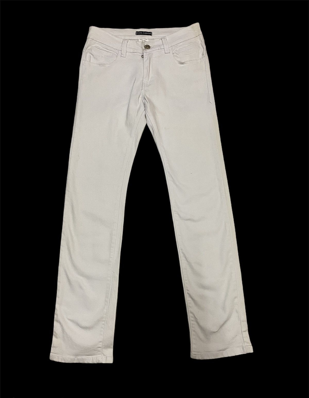 Dolce & Gabbana × Vintage Vintage 90's Dolce & Gabbana D&G Denim Pants Size US 30 / EU 46 - 1 Thumbnail