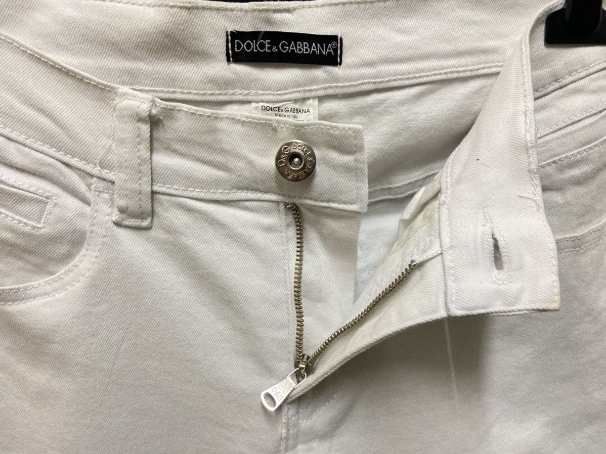 Dolce & Gabbana × Vintage Vintage 90's Dolce & Gabbana D&G Denim Pants Size US 30 / EU 46 - 9 Thumbnail