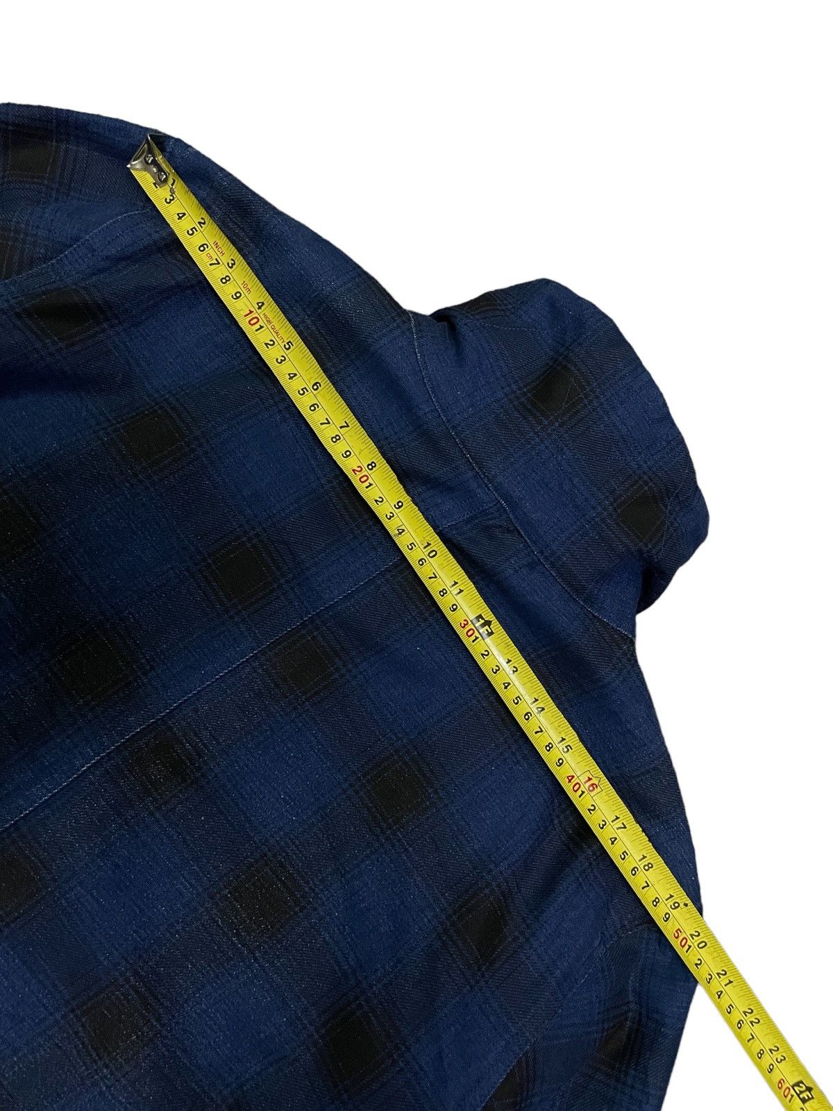Japanese Brand Japanese Denim Plaid Style Ranchwear Jacket Sherpa Lining Size US L / EU 52-54 / 3 - 15 Thumbnail