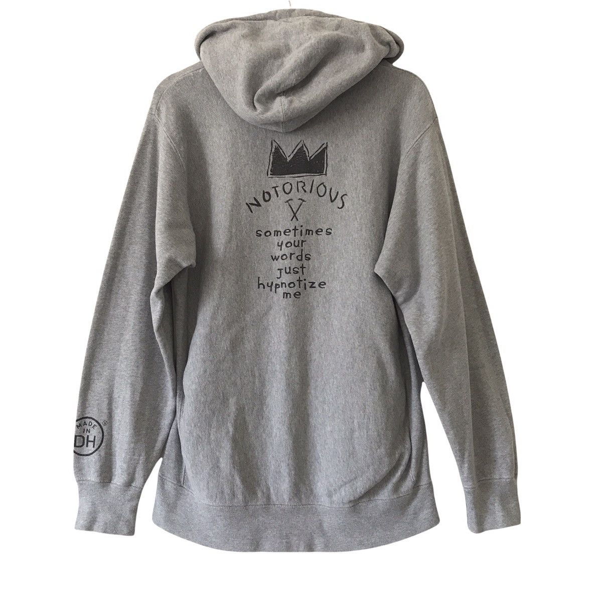 Japanese Brand Authentic Double Hard Japan Notorious BIG X Basquiat Hoodie Size US L / EU 52-54 / 3 - 3 Thumbnail