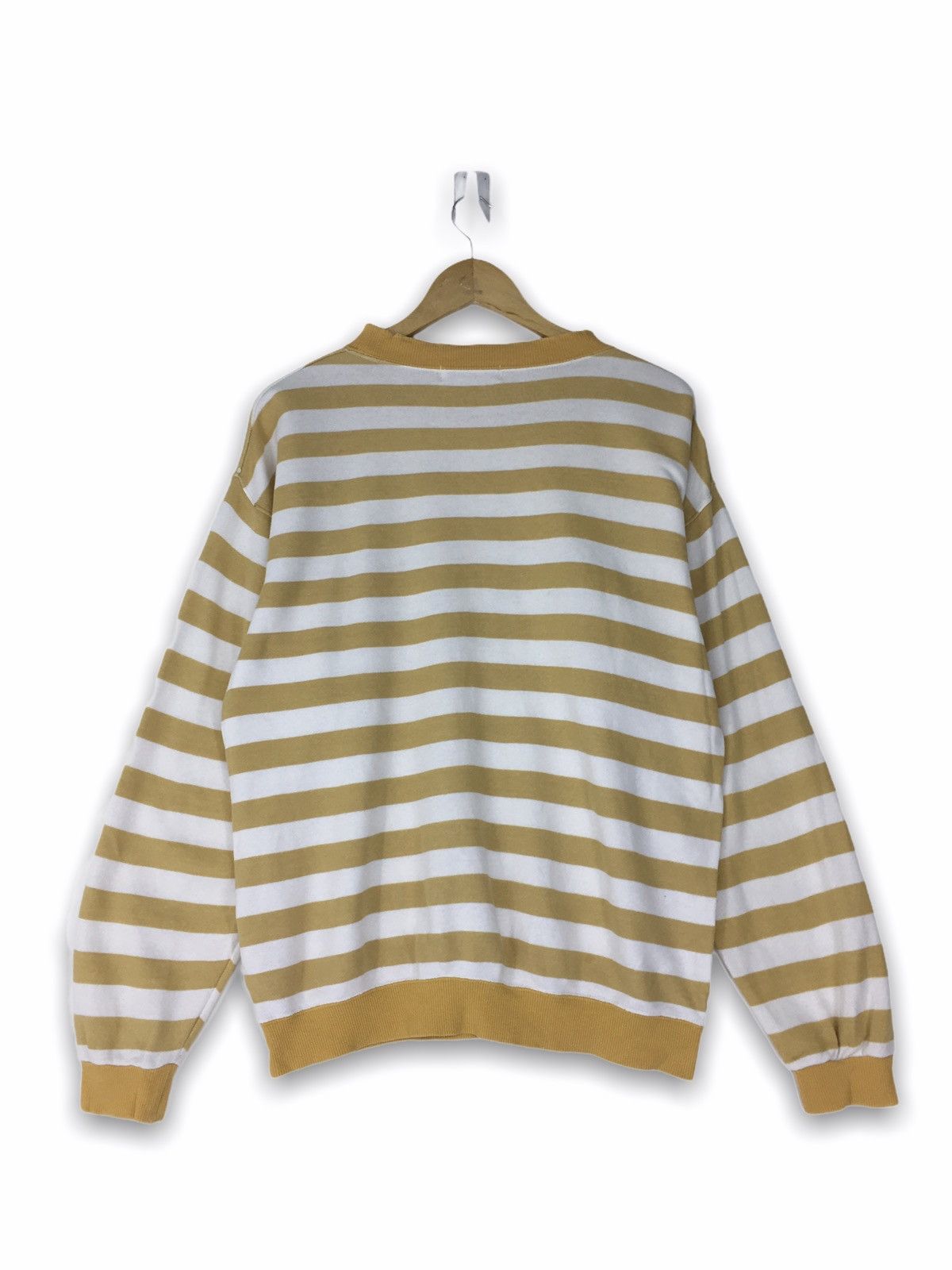 Vintage Vintage design Elle stripe embroidery sweatshirt jumper Size US L / EU 52-54 / 3 - 5 Thumbnail