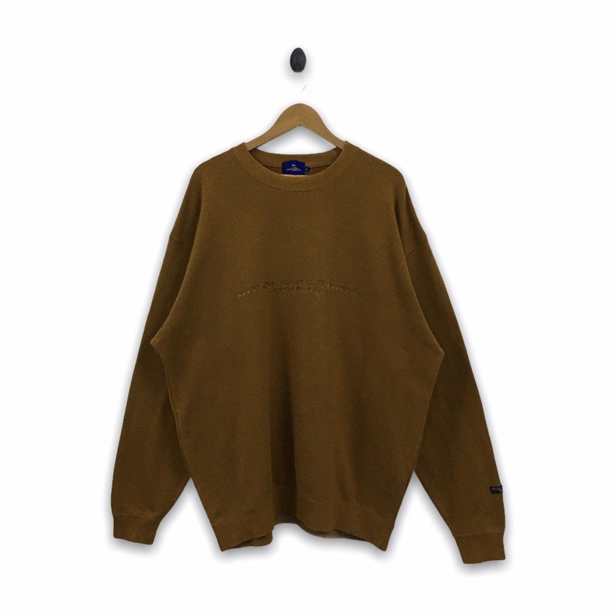 Hiroko Koshino Homme × Japanese Brand × Vintage Vtg Hiroko Koshino Homme Big Spellout Embroidery Pullover Size US XXL / EU 58 / 5 - 1 Thumbnail